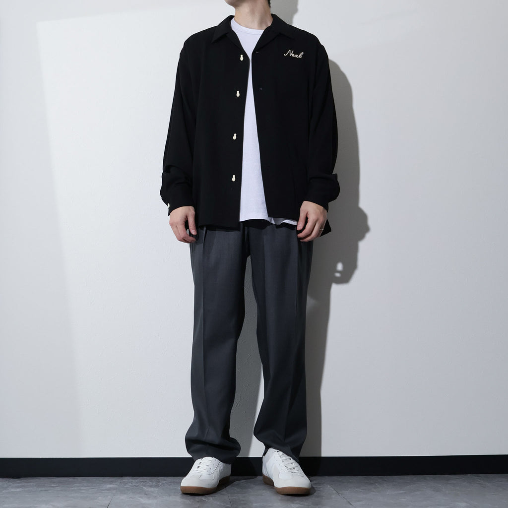 HOUSTON / 41299 BOWLING L/S SHIRT (NEW JERSEY) - TRUTH