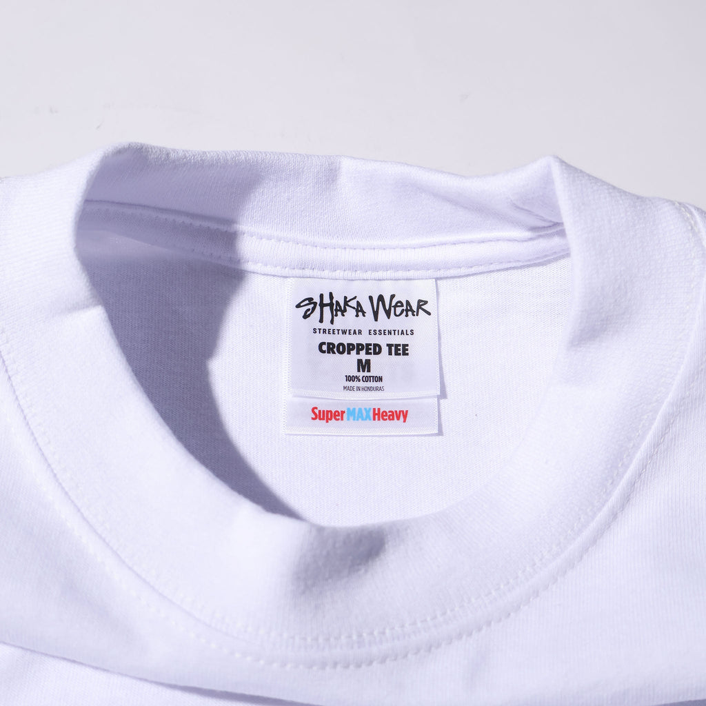SHAKA WEAR / 7.5 OZ MAX HEAVYWEIGHT CROPPED TEE