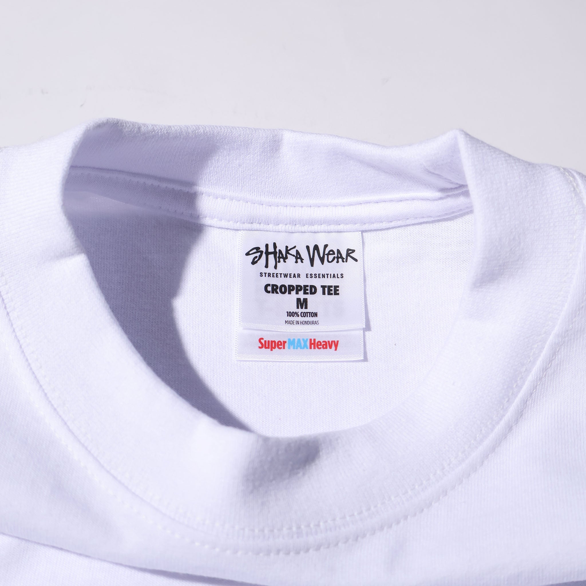 SHAKA WEAR / 7.5 OZ MAX HEAVYWEIGHT CROPPED TEE