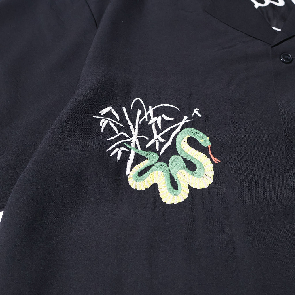 HOUSTON / 41279 SOUVENIR SHIRT (SKULL & SNAKE) - TRUTH