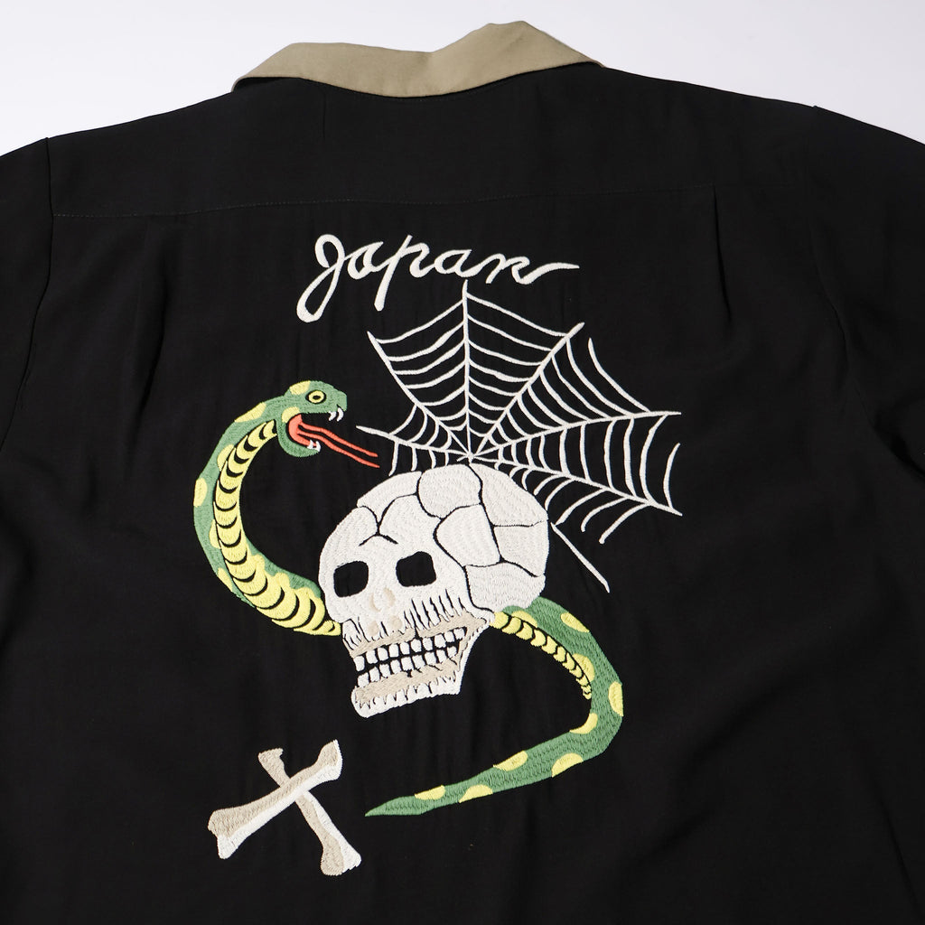 HOUSTON / 41279 SOUVENIR SHIRT (SKULL & SNAKE) - TRUTH