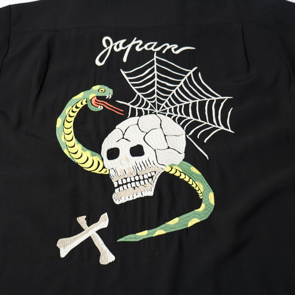 HOUSTON / 41279 SOUVENIR SHIRT (SKULL & SNAKE) - TRUTH