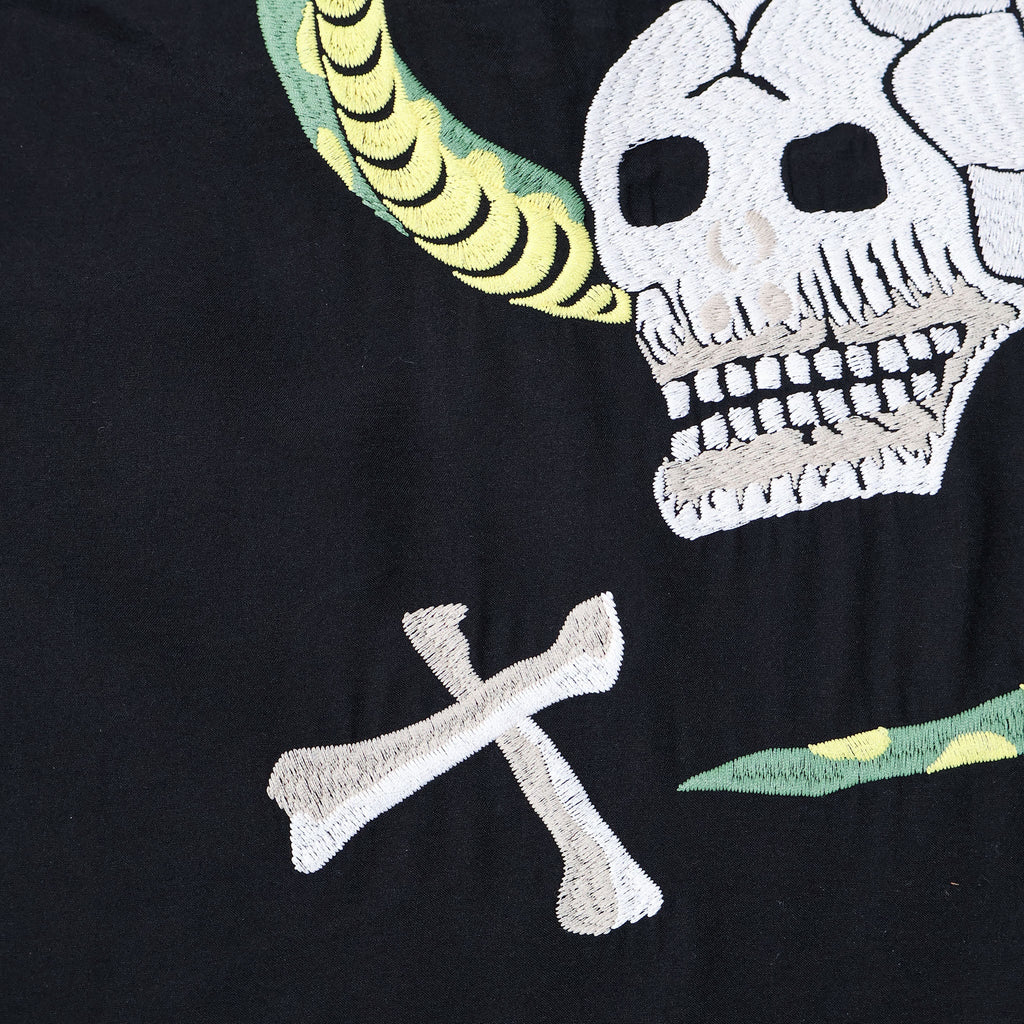 HOUSTON / 41279 SOUVENIR SHIRT (SKULL & SNAKE) - TRUTH