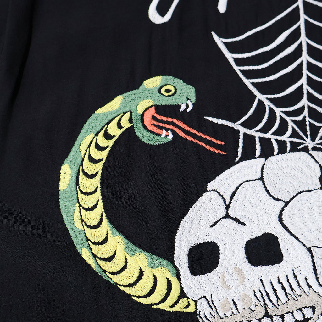 HOUSTON / 41279 SOUVENIR SHIRT (SKULL & SNAKE) - TRUTH