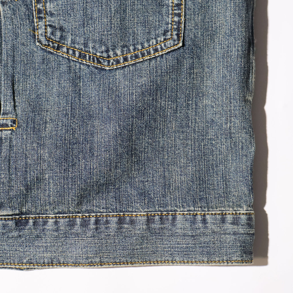 HOUSTON / 51584 U.S. COTTON TYPE2 DENIM SHIRT JACKET