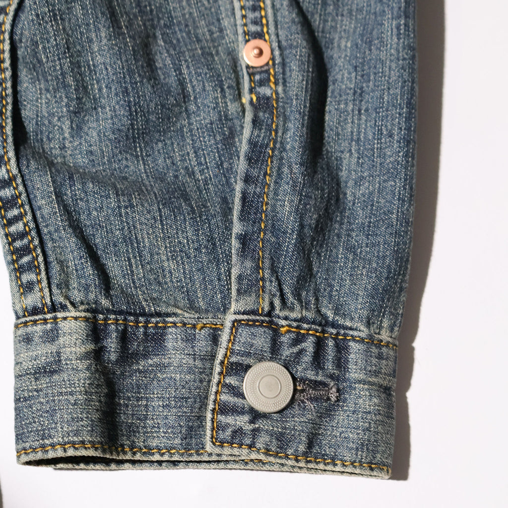 HOUSTON / 51584 U.S. COTTON TYPE2 DENIM SHIRT JACKET