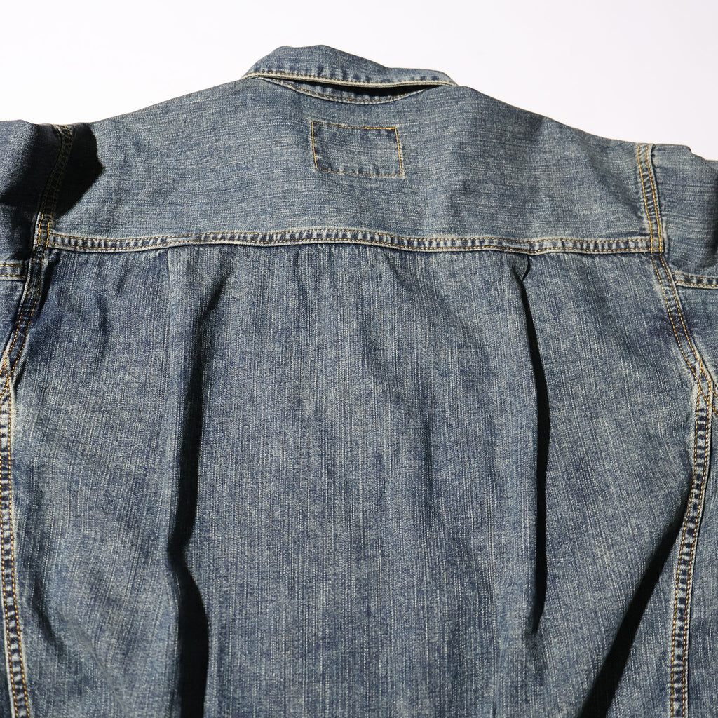 HOUSTON / 51584 U.S. COTTON TYPE2 DENIM SHIRT JACKET