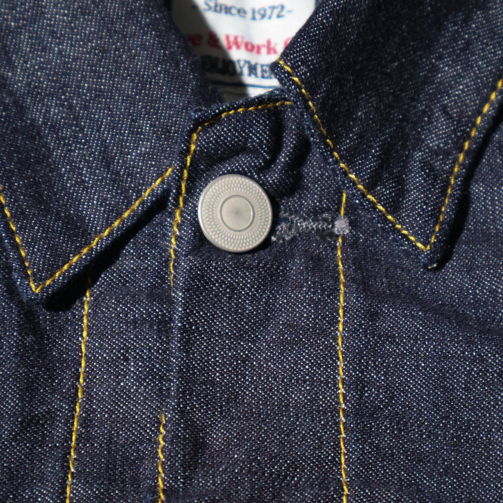 HOUSTON / 51584 U.S. COTTON TYPE2 DENIM SHIRT JACKET