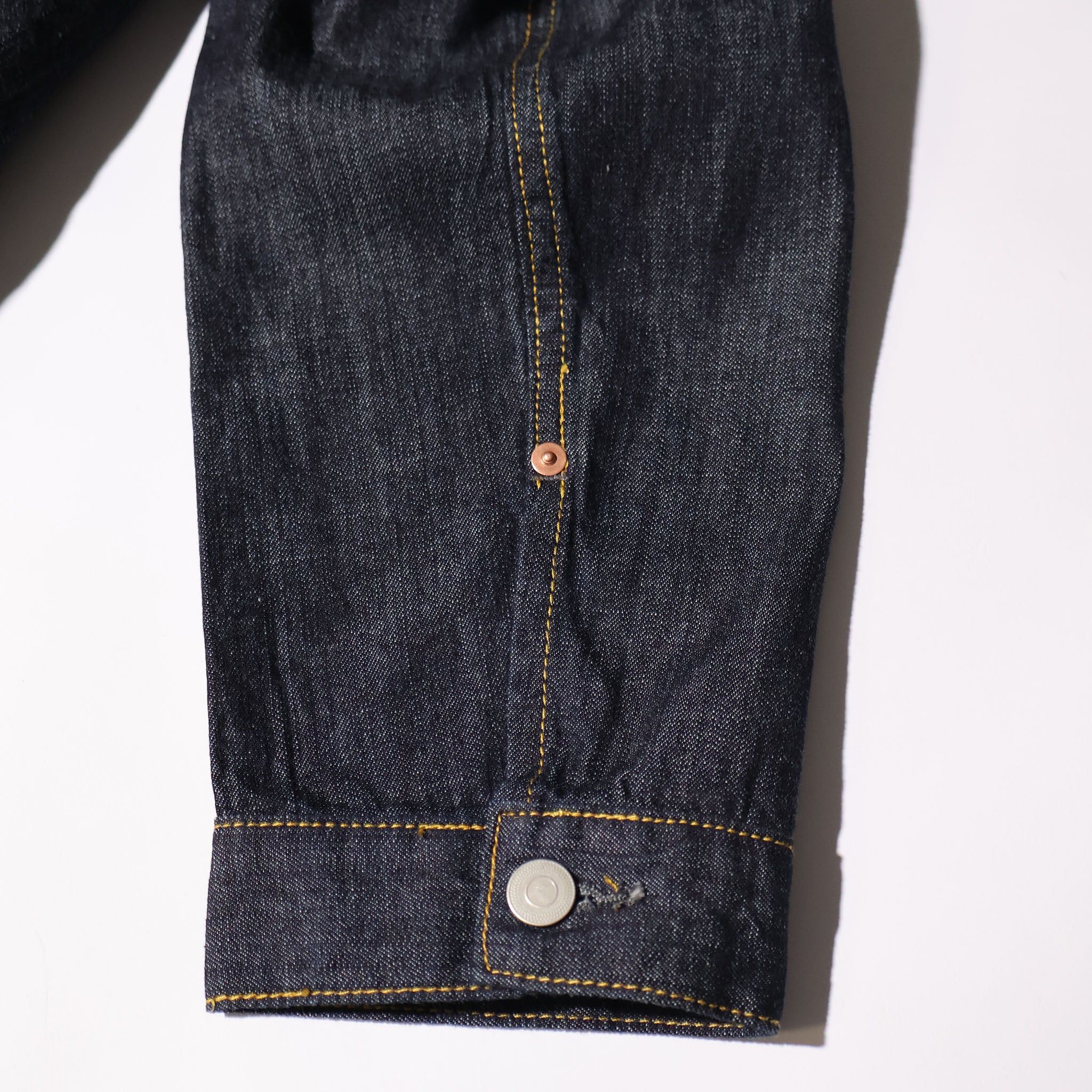HOUSTON / 51584 U.S. COTTON TYPE2 DENIM SHIRT JACKET