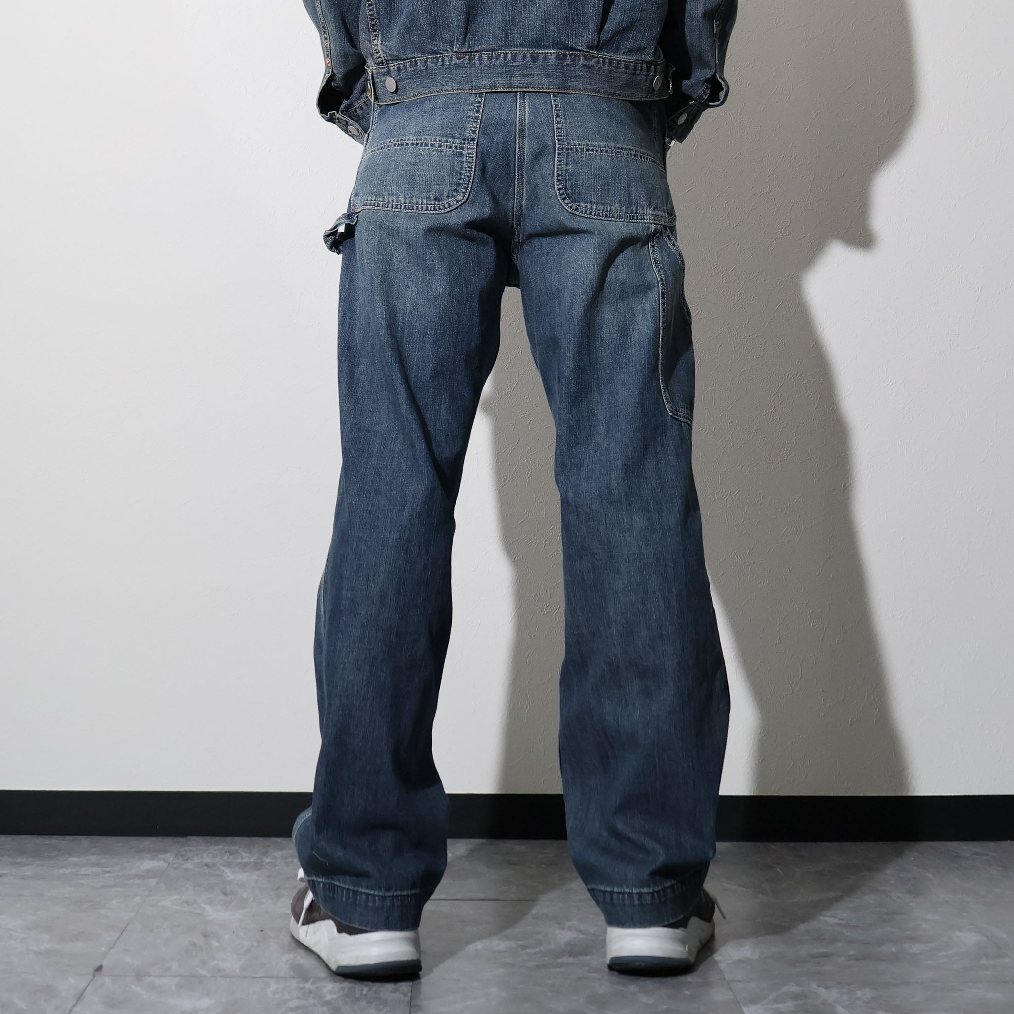 HOUSTON / 10175 U.S. COTTON DENIM PAINTER PANTS - TRUTH