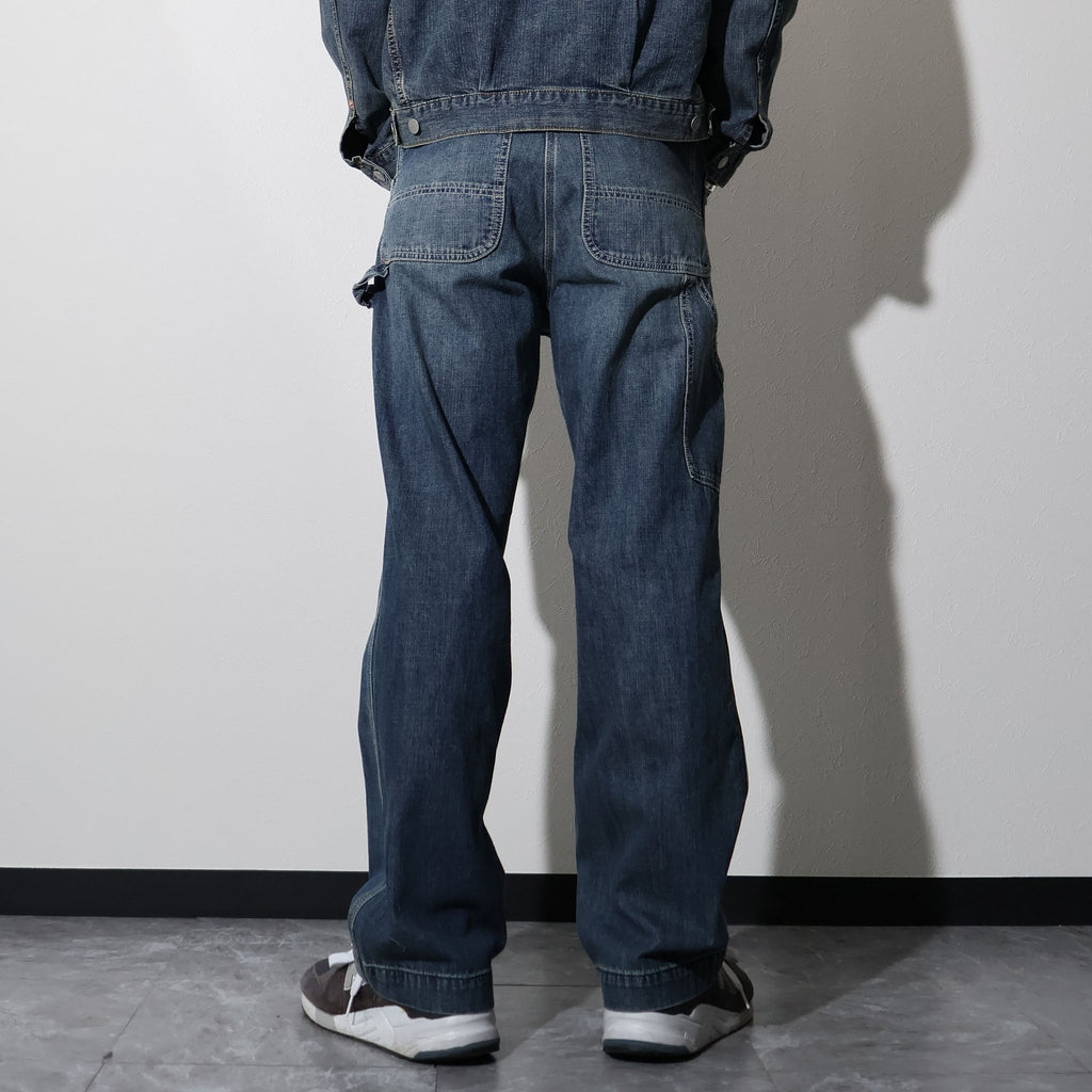 HOUSTON / 10175 U.S. COTTON DENIM PAINTER PANTS - TRUTH