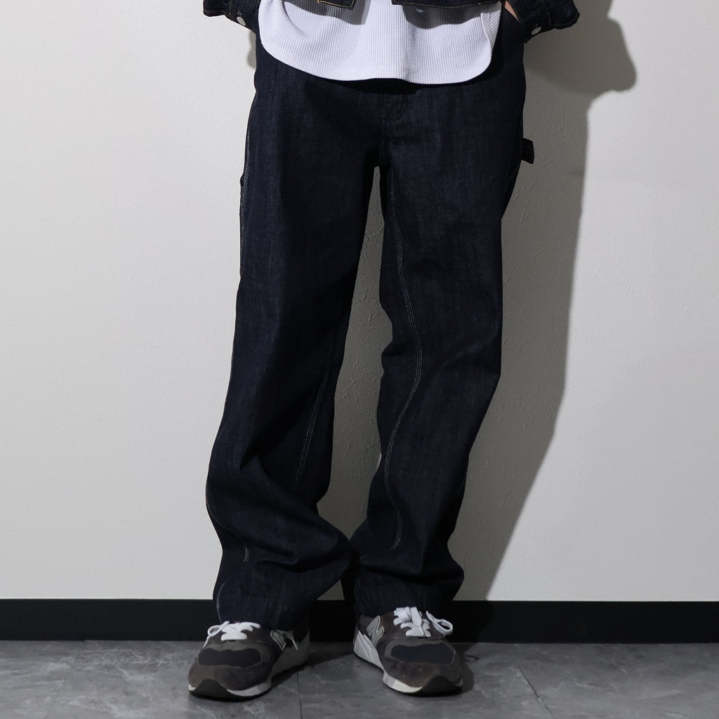 HOUSTON / 10175 U.S. COTTON DENIM PAINTER PANTS - TRUTH