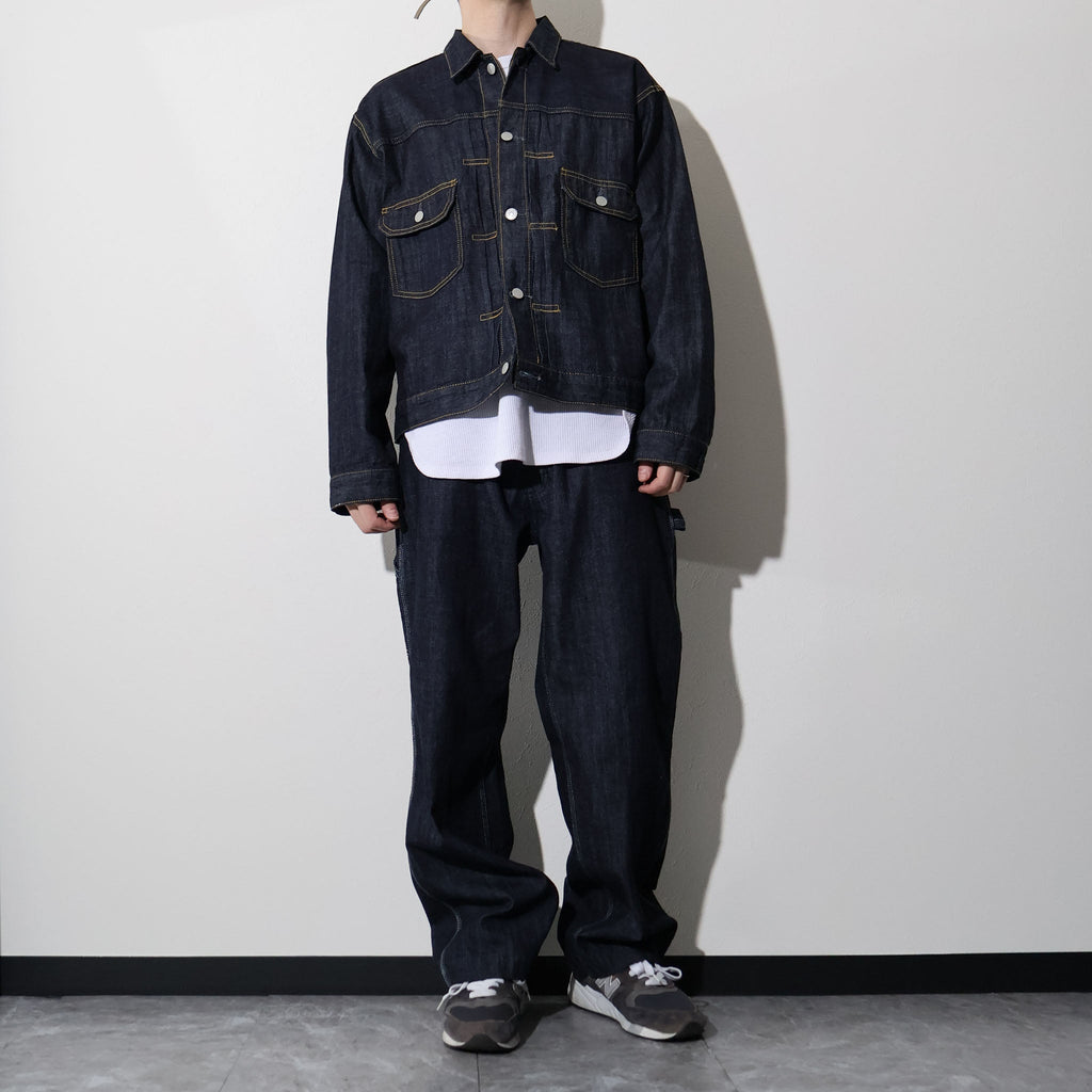 HOUSTON / 10175 U.S. COTTON DENIM PAINTER PANTS - TRUTH