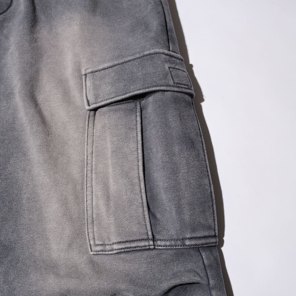 HOUSTON / 10182 FADE BACK PILE EASY CARGO PANTS