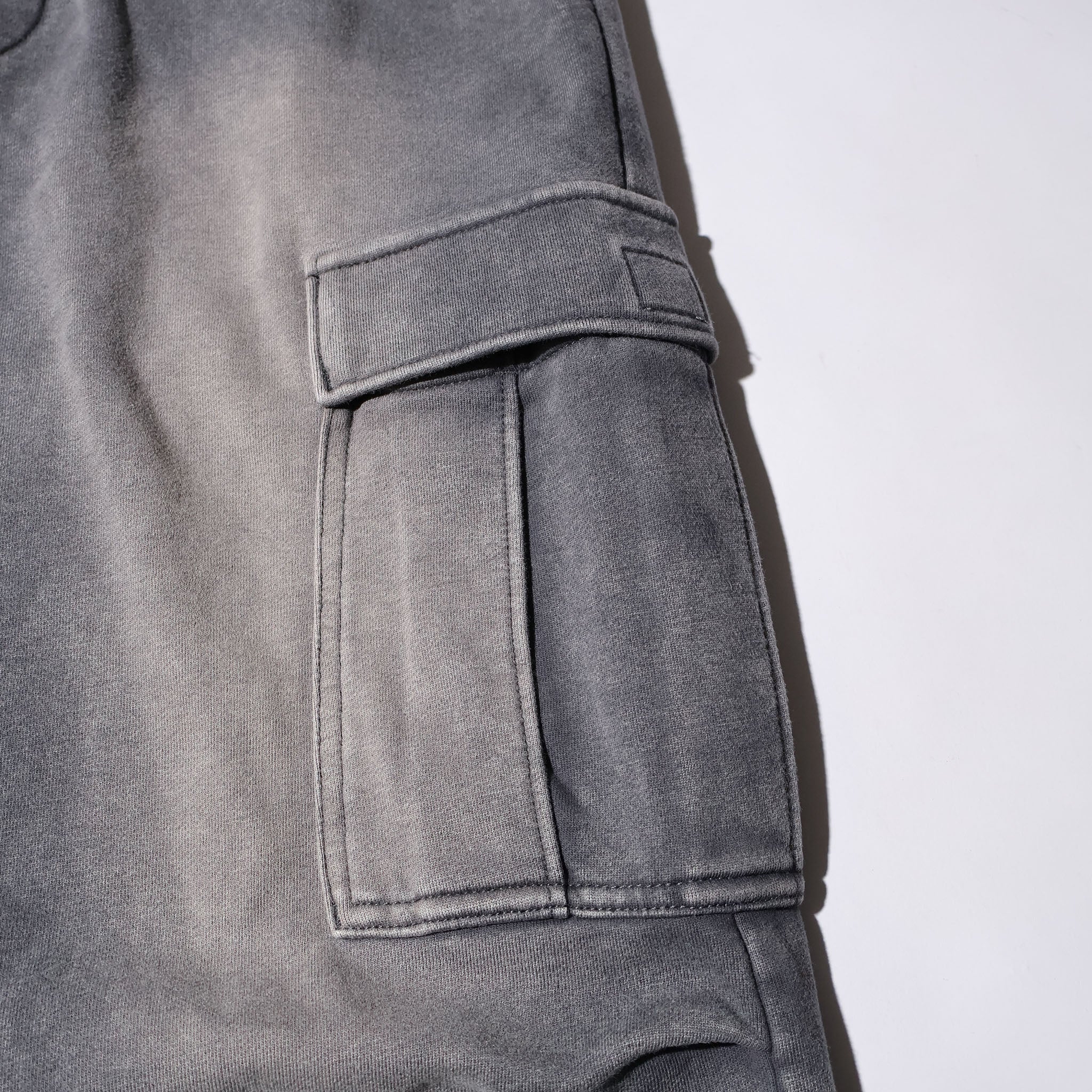 HOUSTON / 10182 FADE BACK PILE EASY CARGO PANTS