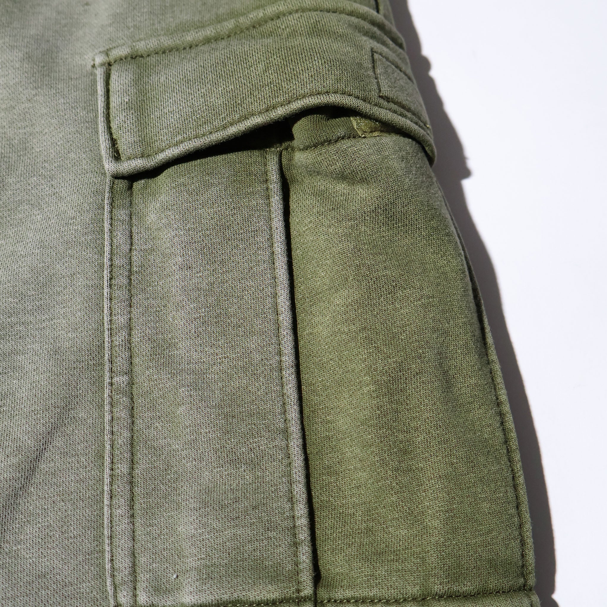 HOUSTON / 10182 FADE BACK PILE EASY CARGO PANTS