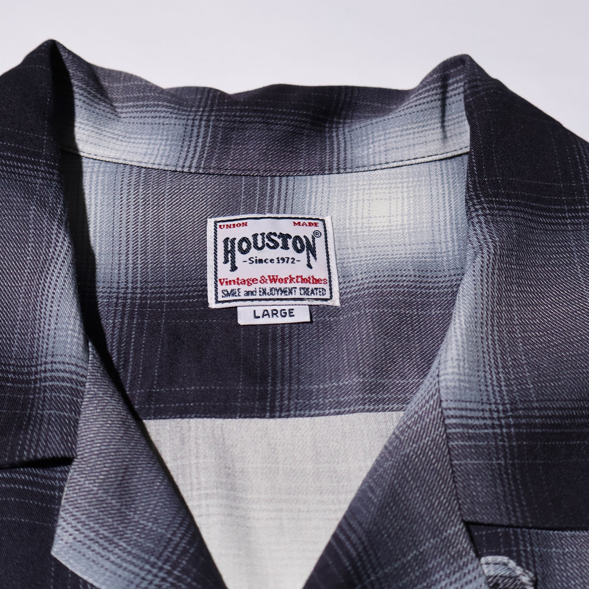 HOUSTON / 41285 OMBRE CHECK S/S SHIRT
