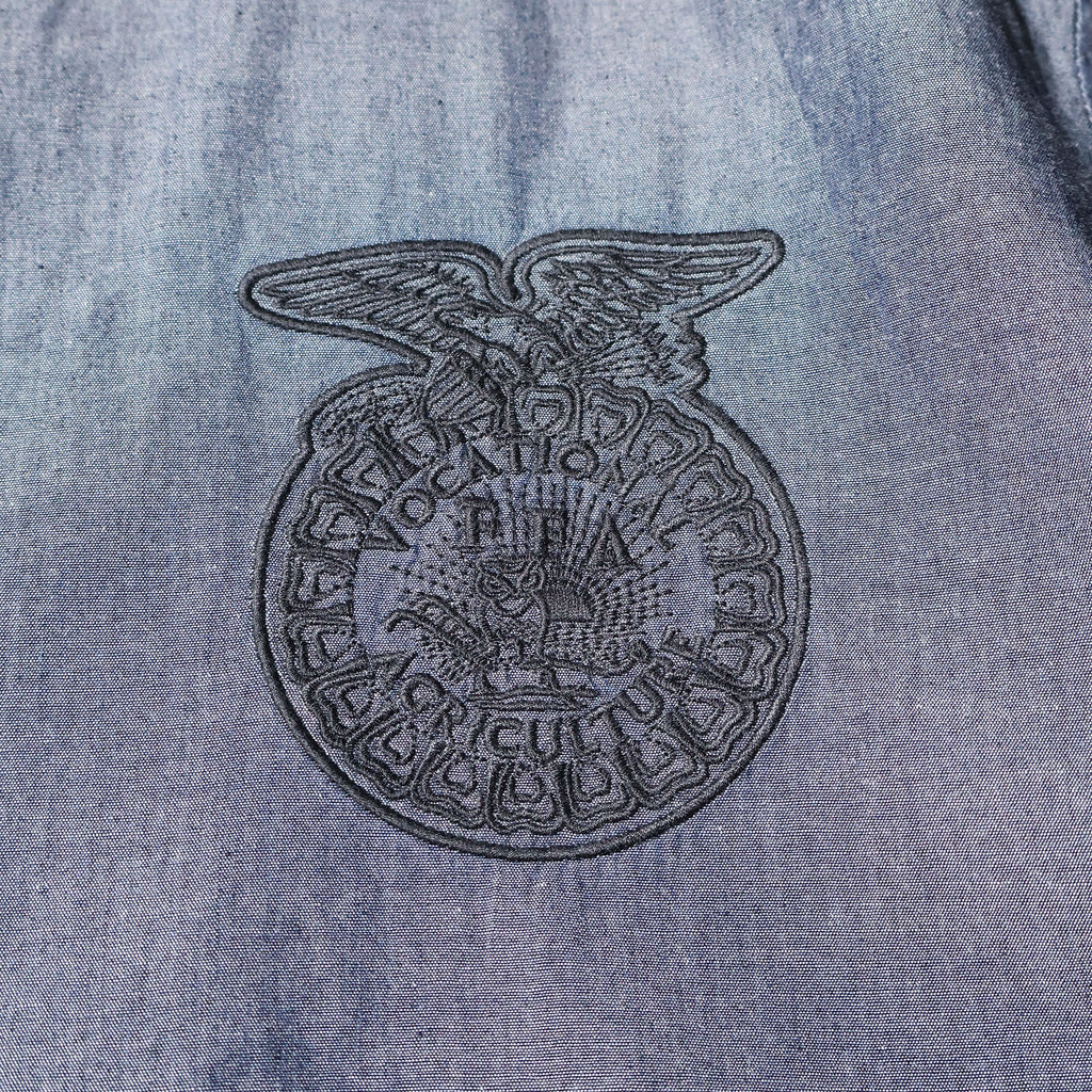 HOUSTON / 41326 CHAMBRAY BASEBALL SHIRT (FFA)