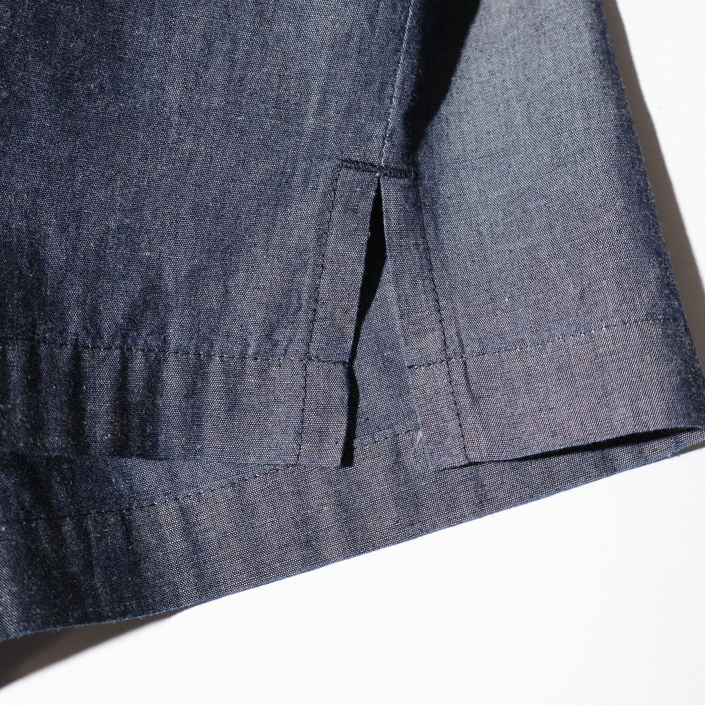 HOUSTON / 41326 CHAMBRAY BASEBALL SHIRT (FFA)