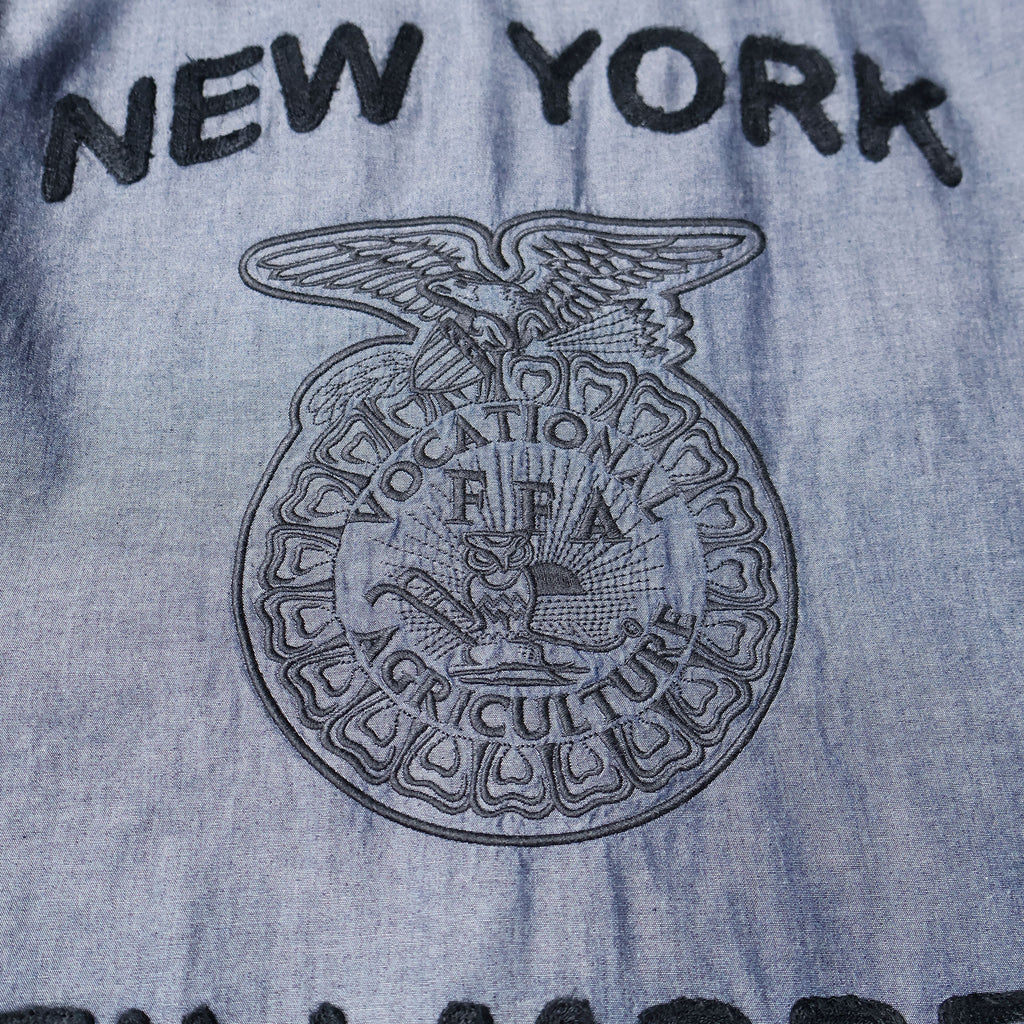 HOUSTON / 41326 CHAMBRAY BASEBALL SHIRT (FFA)