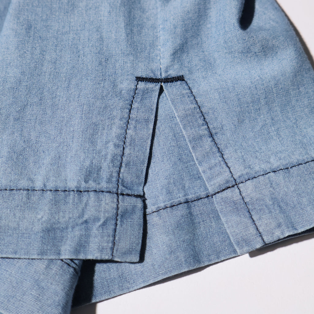 HOUSTON / 41326 CHAMBRAY BASEBALL SHIRT (FFA)