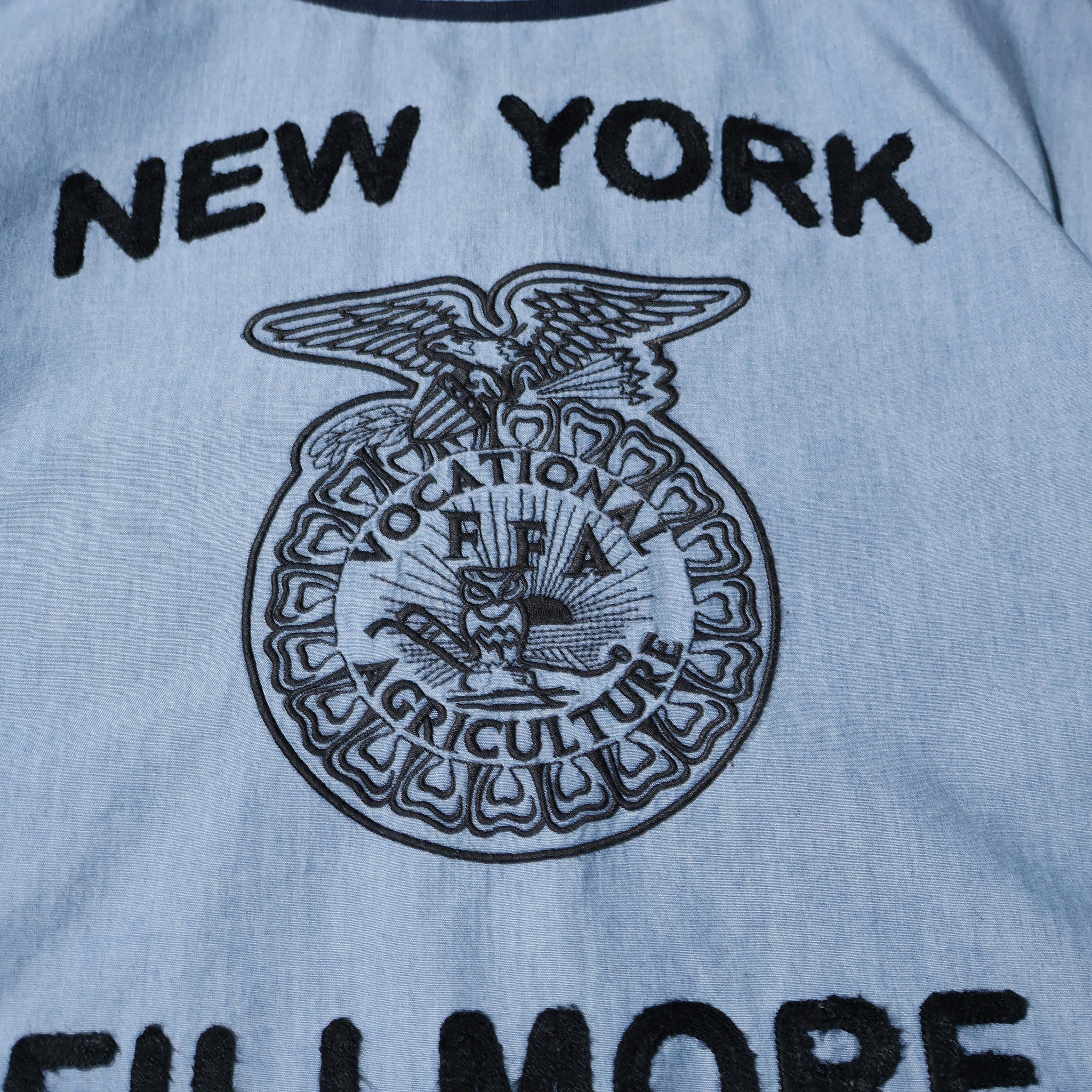 HOUSTON / 41326 CHAMBRAY BASEBALL SHIRT (FFA)