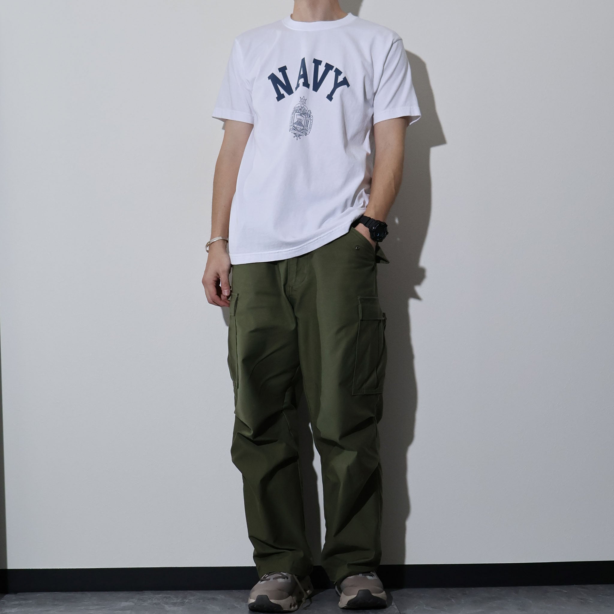 HOUSTON / 22421 ×U.S. NAVY PRINT TEE