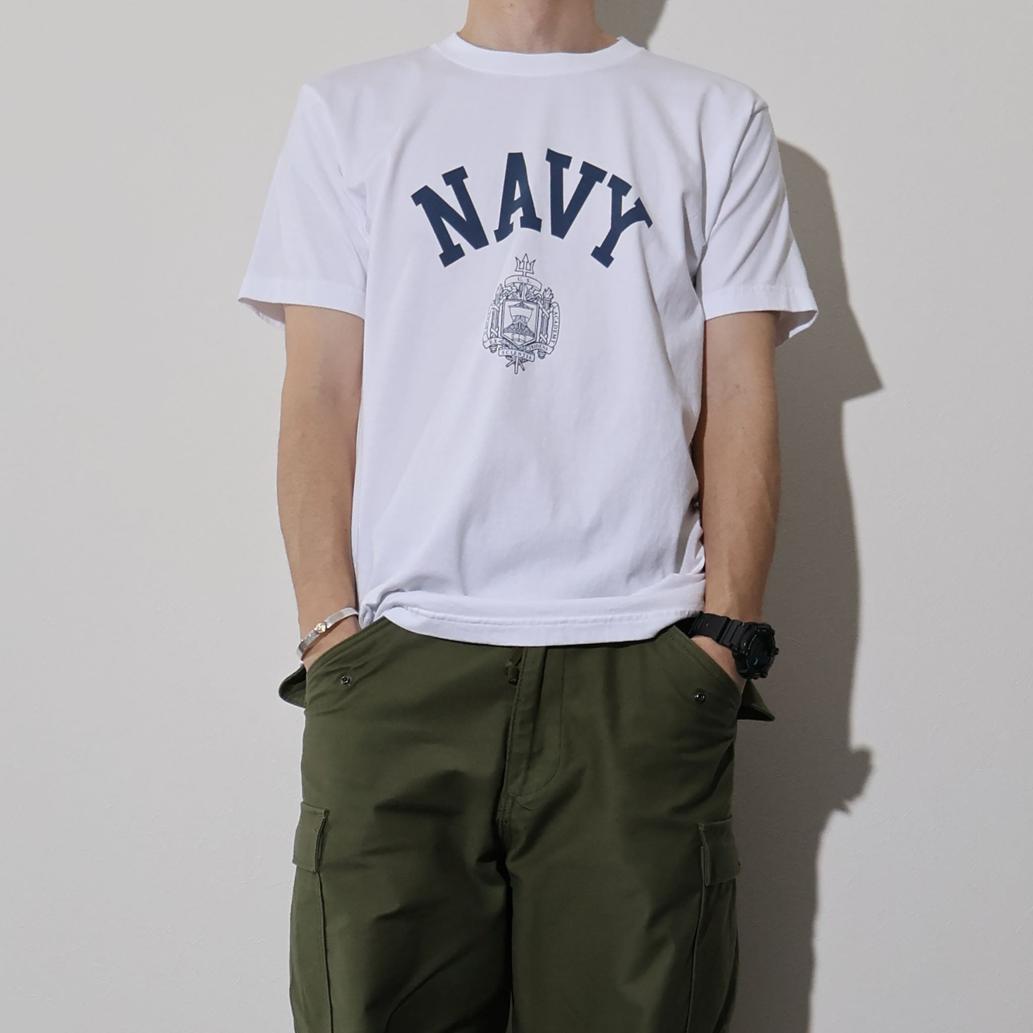 HOUSTON / 22421 ×U.S. NAVY PRINT TEE