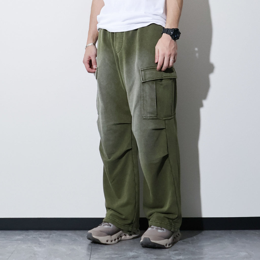 HOUSTON / 10182 FADE BACK PILE EASY CARGO PANTS