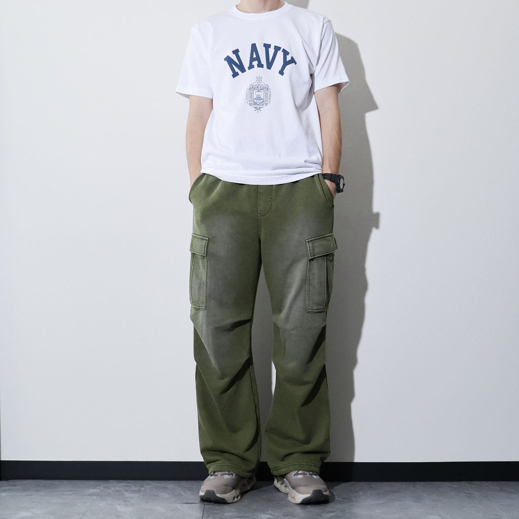 HOUSTON / 10182 FADE BACK PILE EASY CARGO PANTS