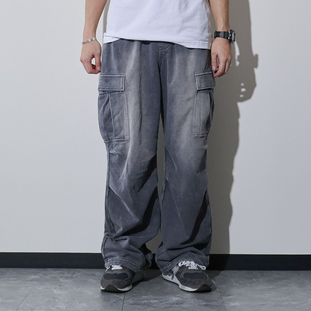 HOUSTON / 10182 FADE BACK PILE EASY CARGO PANTS