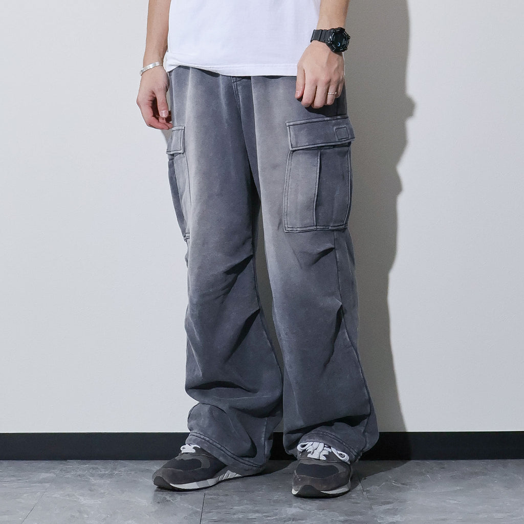 HOUSTON / 10182 FADE BACK PILE EASY CARGO PANTS