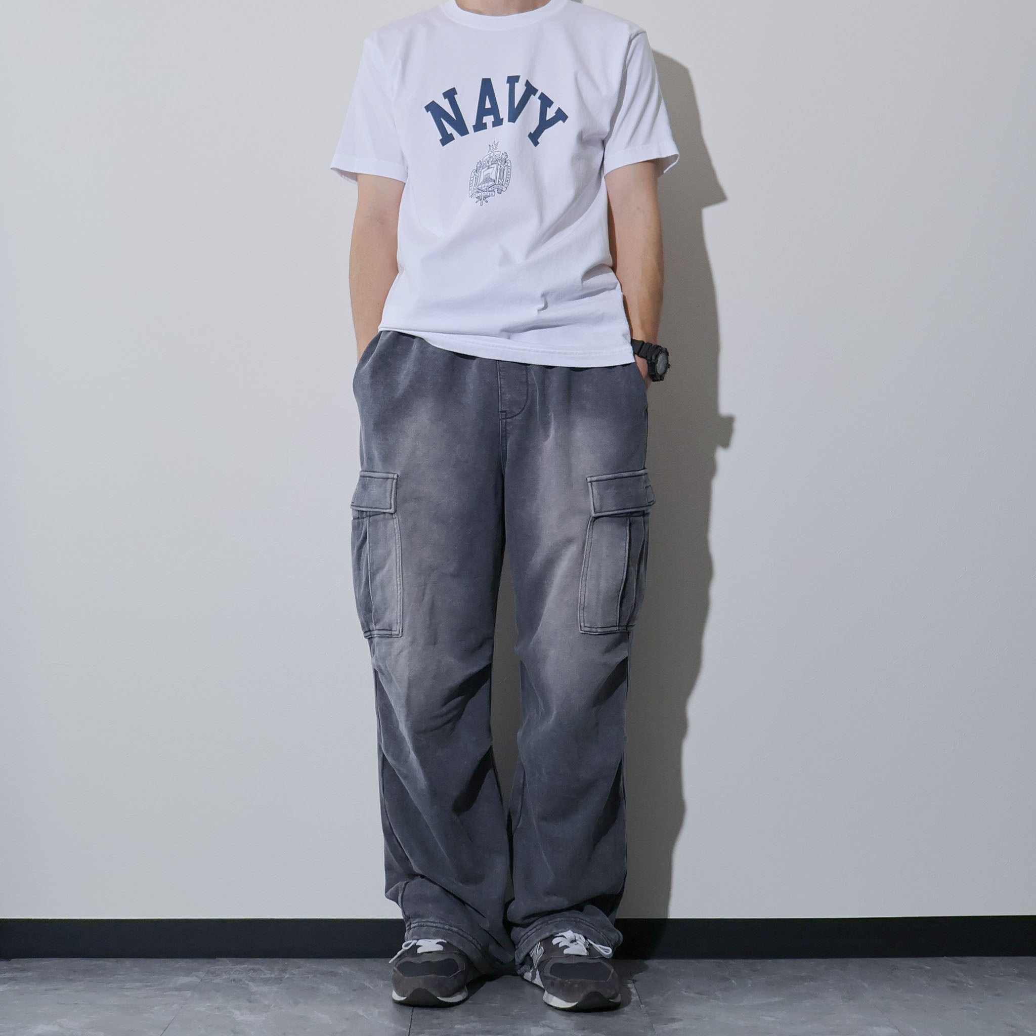 HOUSTON / 10182 FADE BACK PILE EASY CARGO PANTS