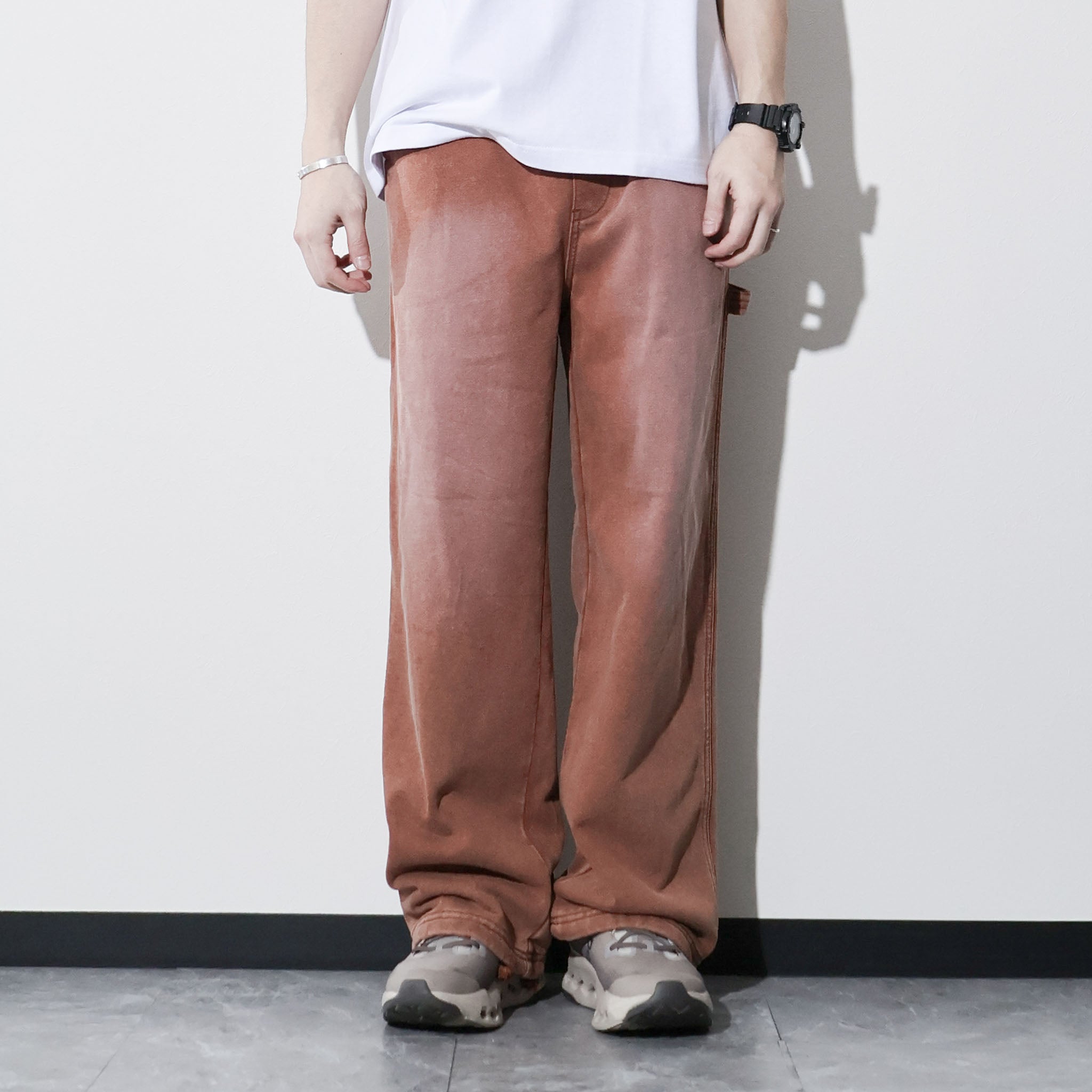 HOUSTON / 10183 FADE BACK PILE EASY PAINTER PANTS
