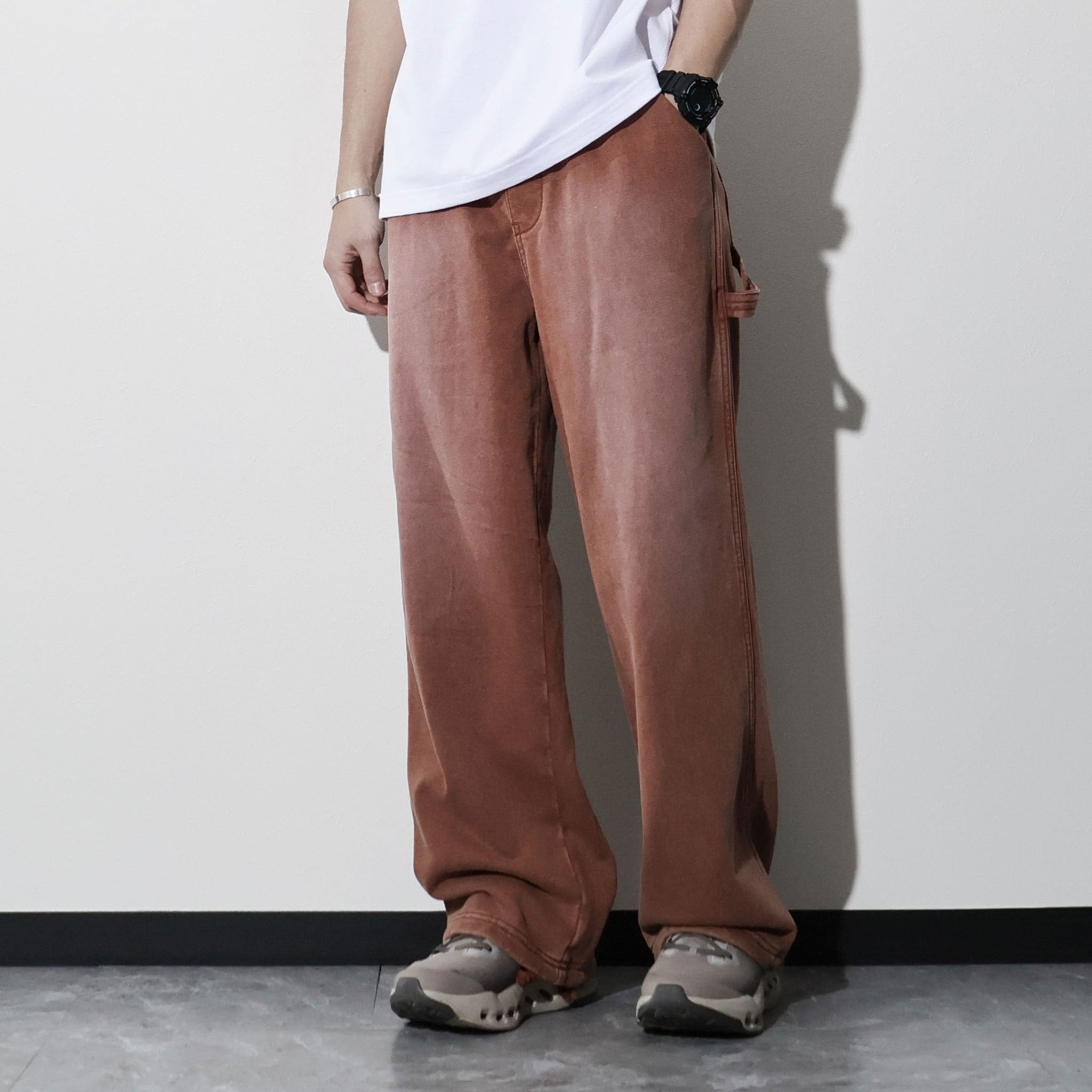 HOUSTON / 10183 FADE BACK PILE EASY PAINTER PANTS