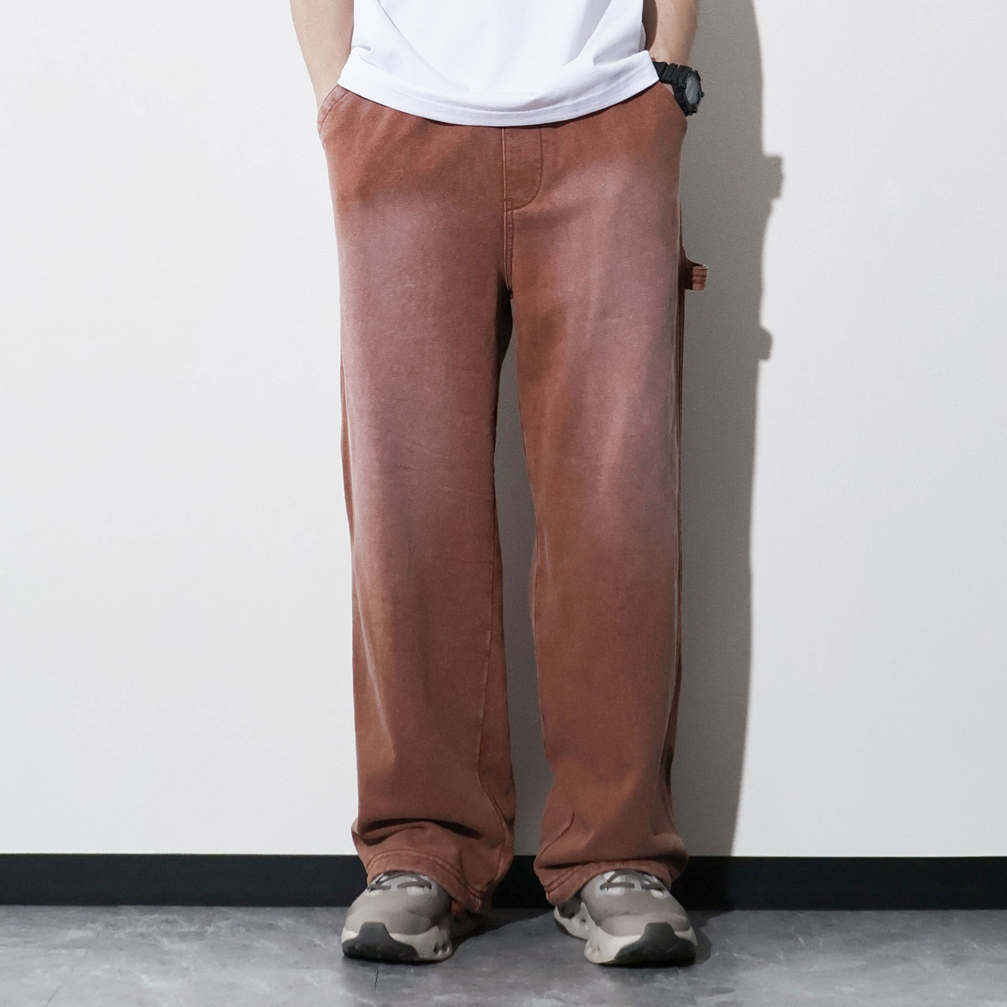 HOUSTON / 10183 FADE BACK PILE EASY PAINTER PANTS