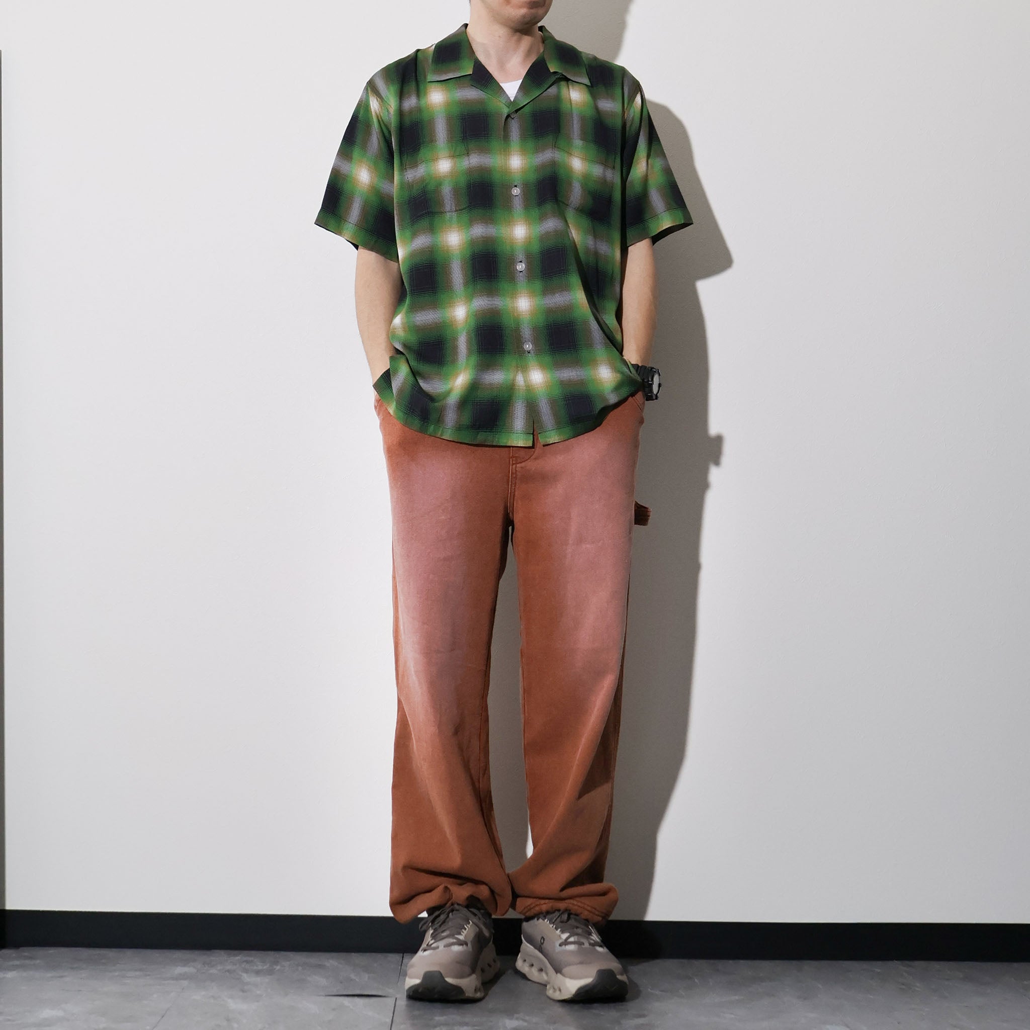HOUSTON / 41285 OMBRE CHECK S/S SHIRT