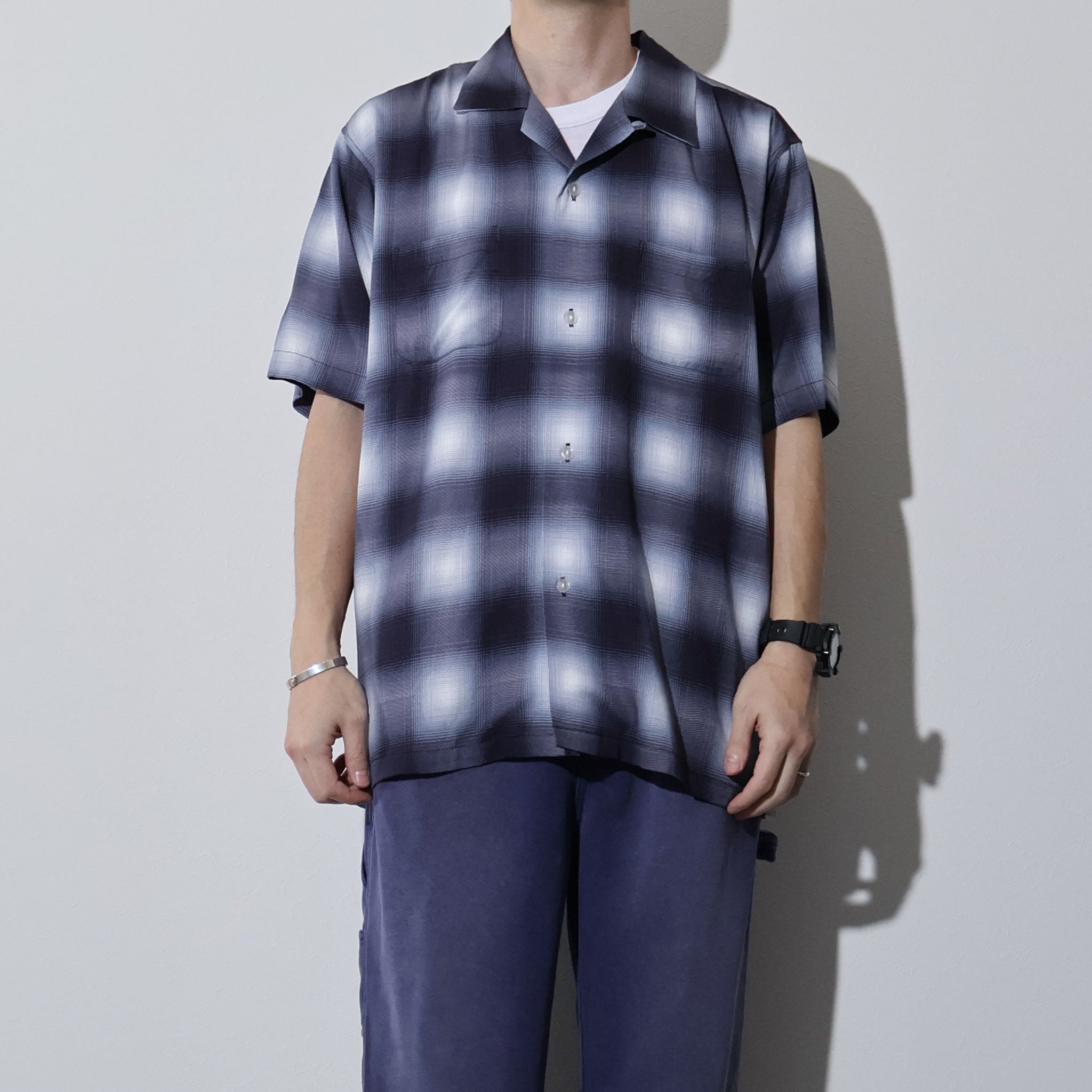 HOUSTON / 41285 OMBRE CHECK S/S SHIRT