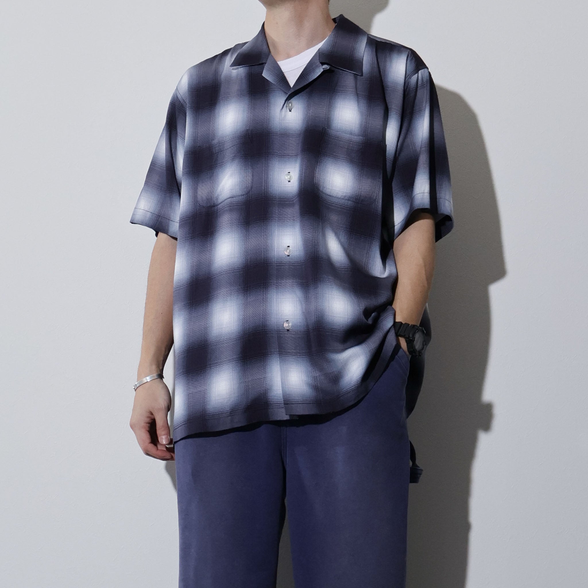 HOUSTON / 41285 OMBRE CHECK S/S SHIRT
