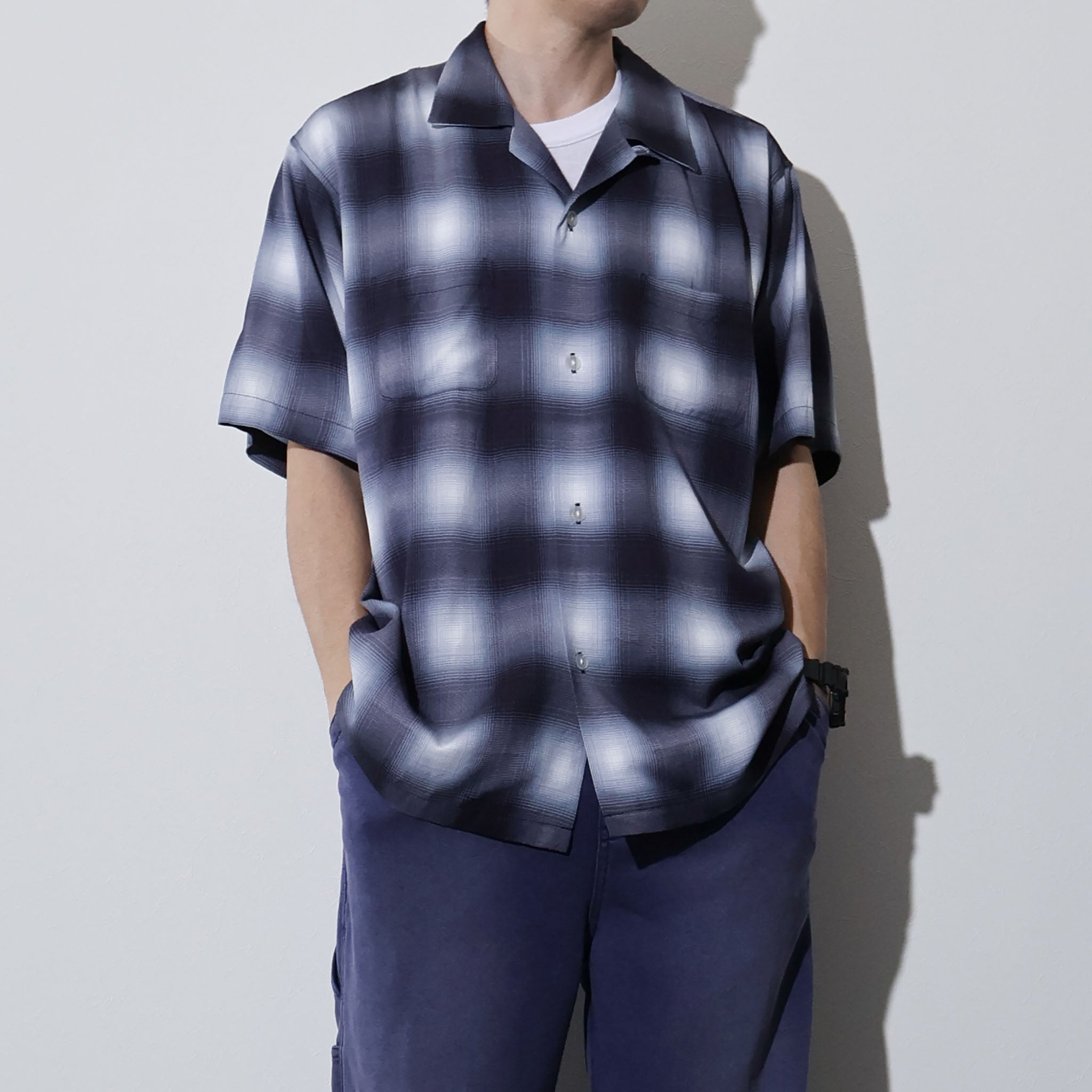 HOUSTON / 41285 OMBRE CHECK S/S SHIRT