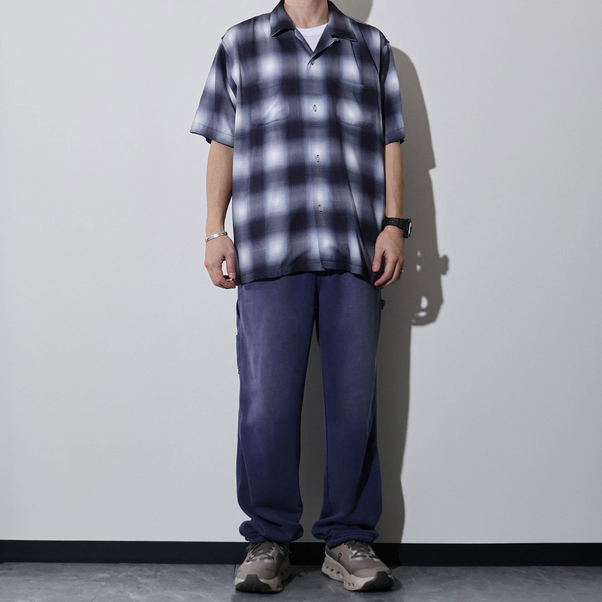 HOUSTON / 41285 OMBRE CHECK S/S SHIRT