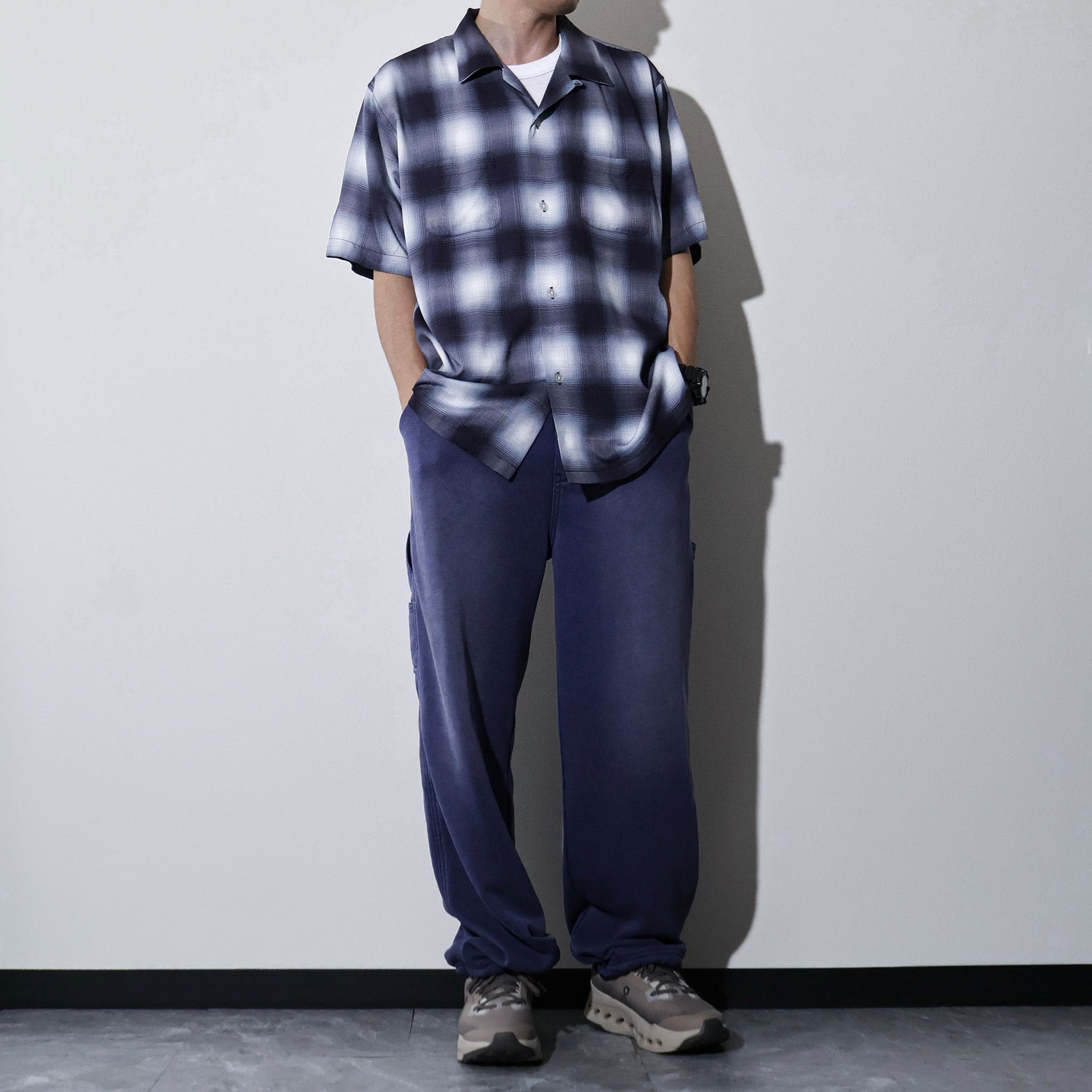 HOUSTON / 41285 OMBRE CHECK S/S SHIRT