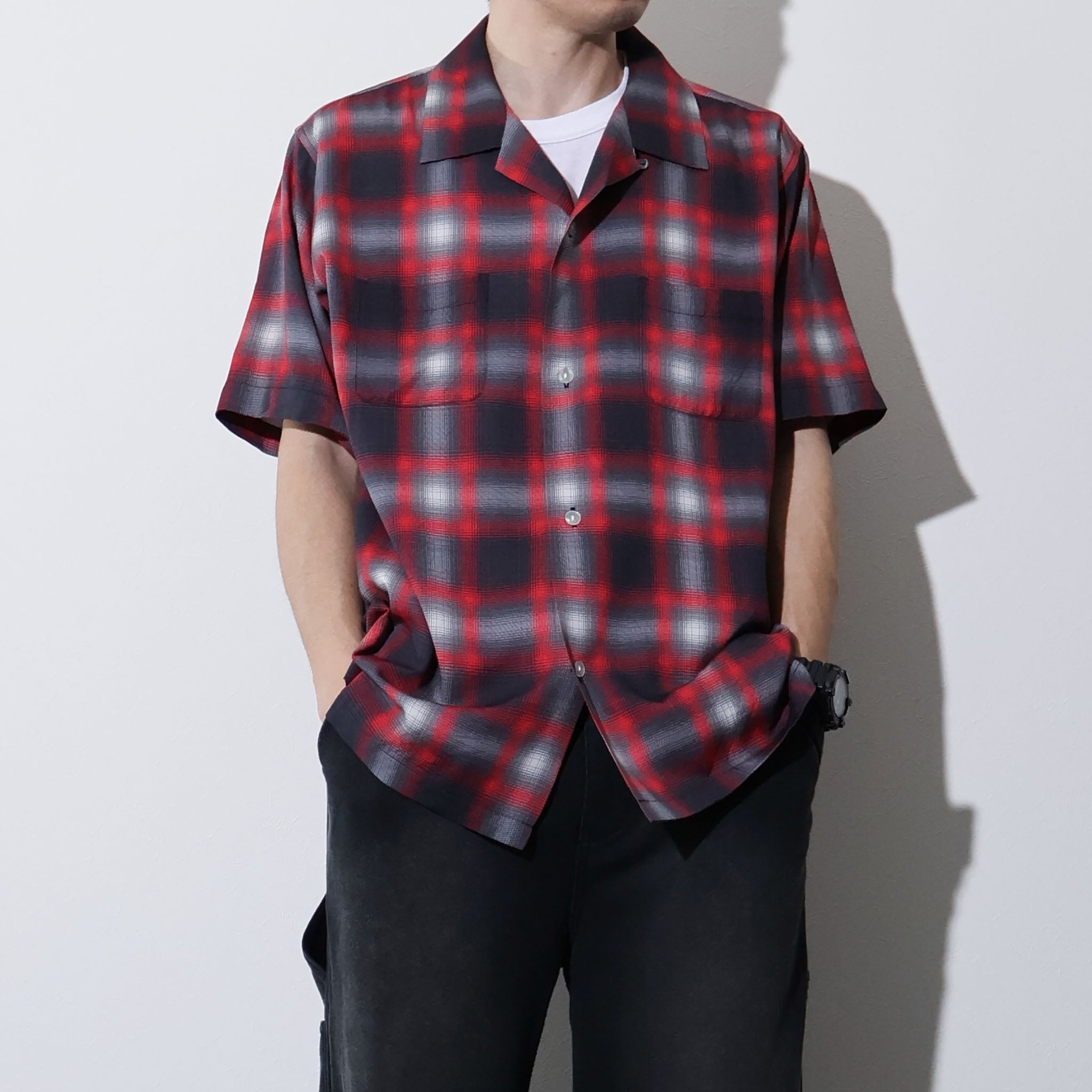 HOUSTON / 41285 OMBRE CHECK S/S SHIRT