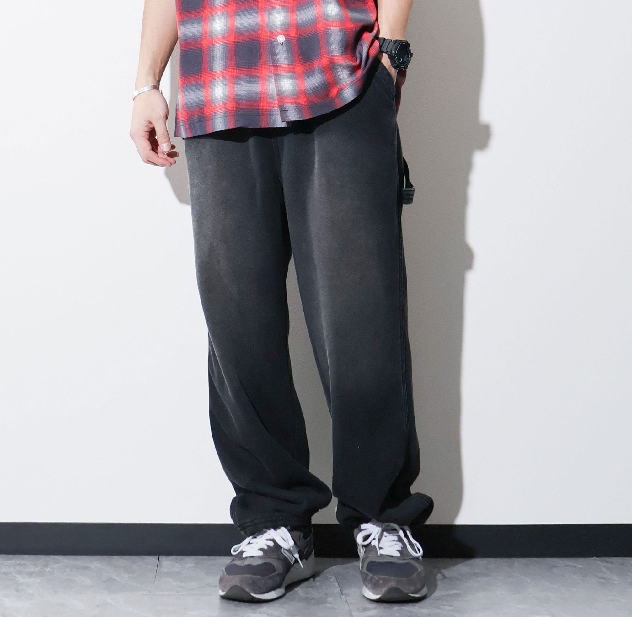 HOUSTON / 10183 FADE BACK PILE EASY PAINTER PANTS