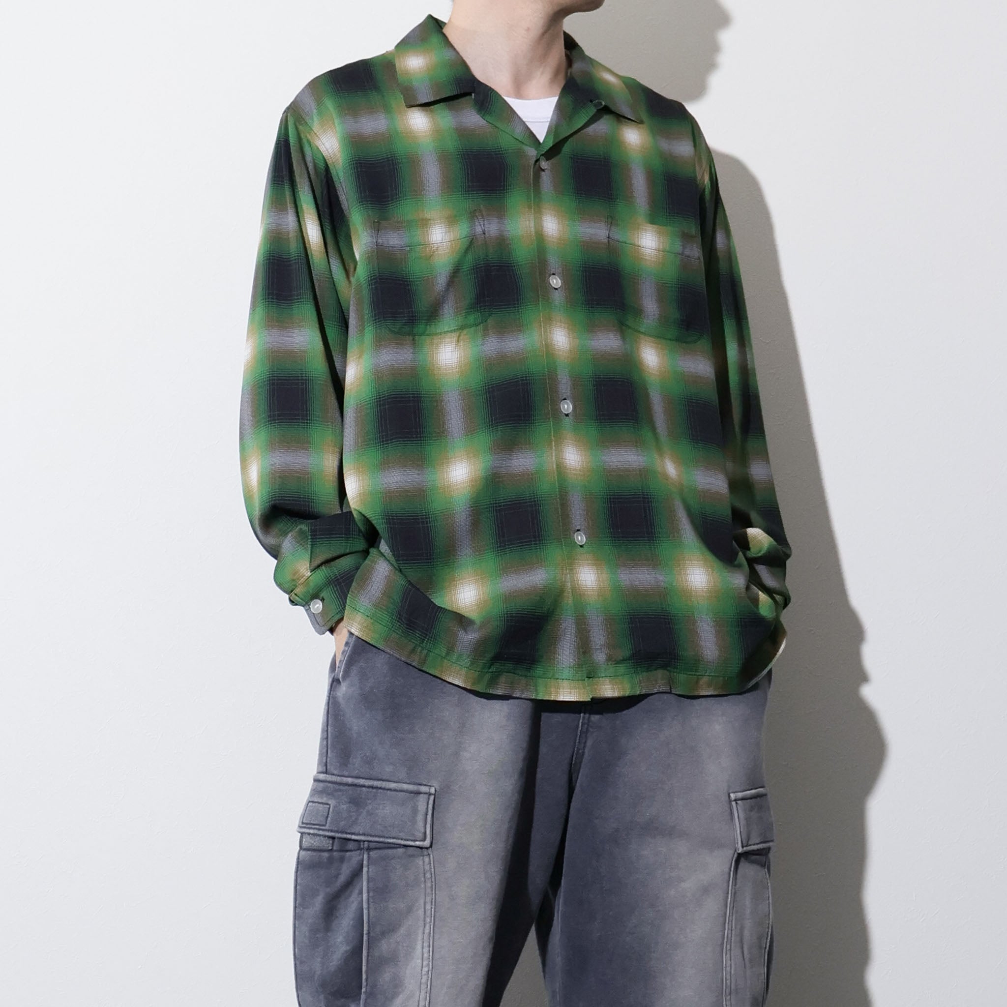 HOUSTON / 41284 OMBRE CHECK L/S SHIRT
