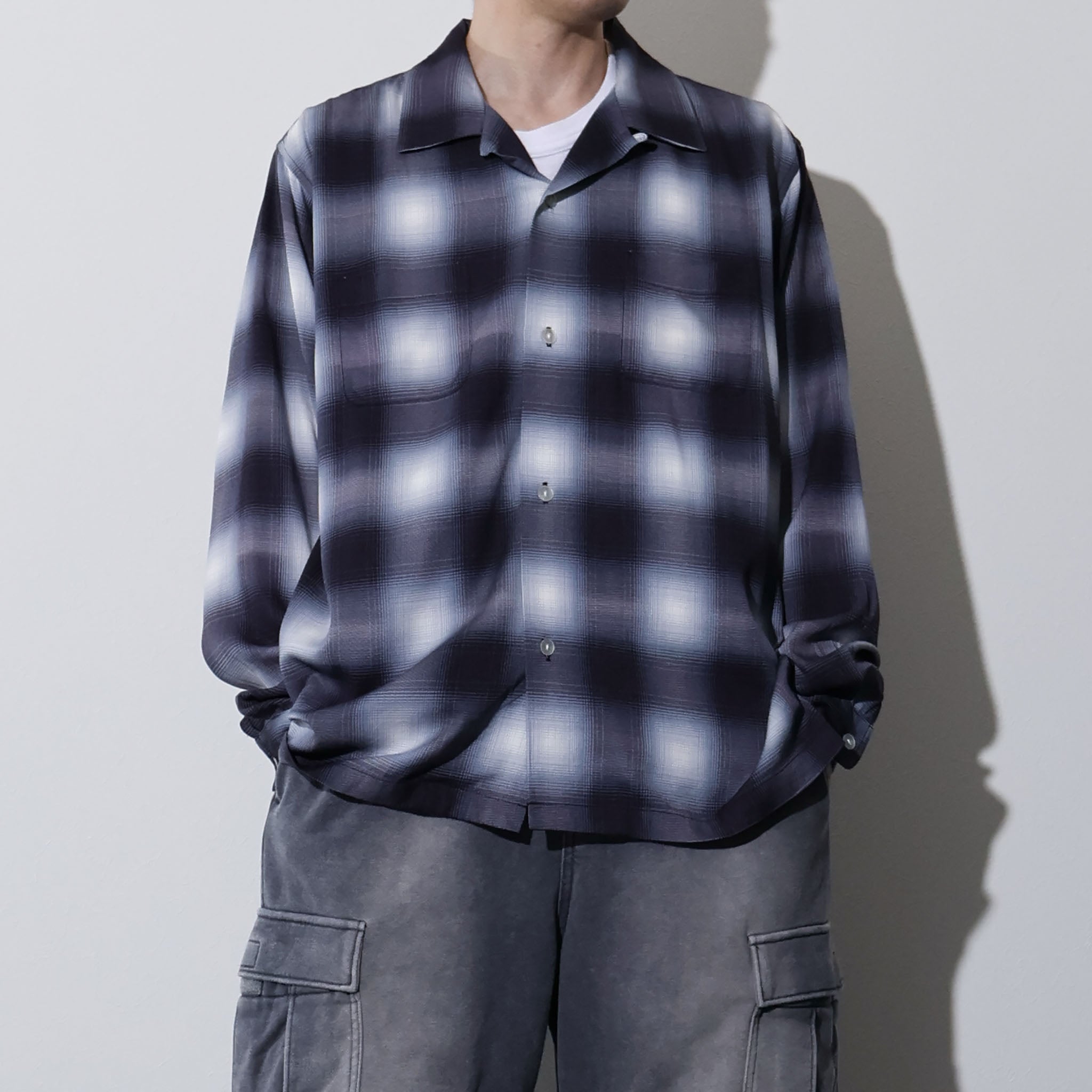HOUSTON / 41284 OMBRE CHECK L/S SHIRT