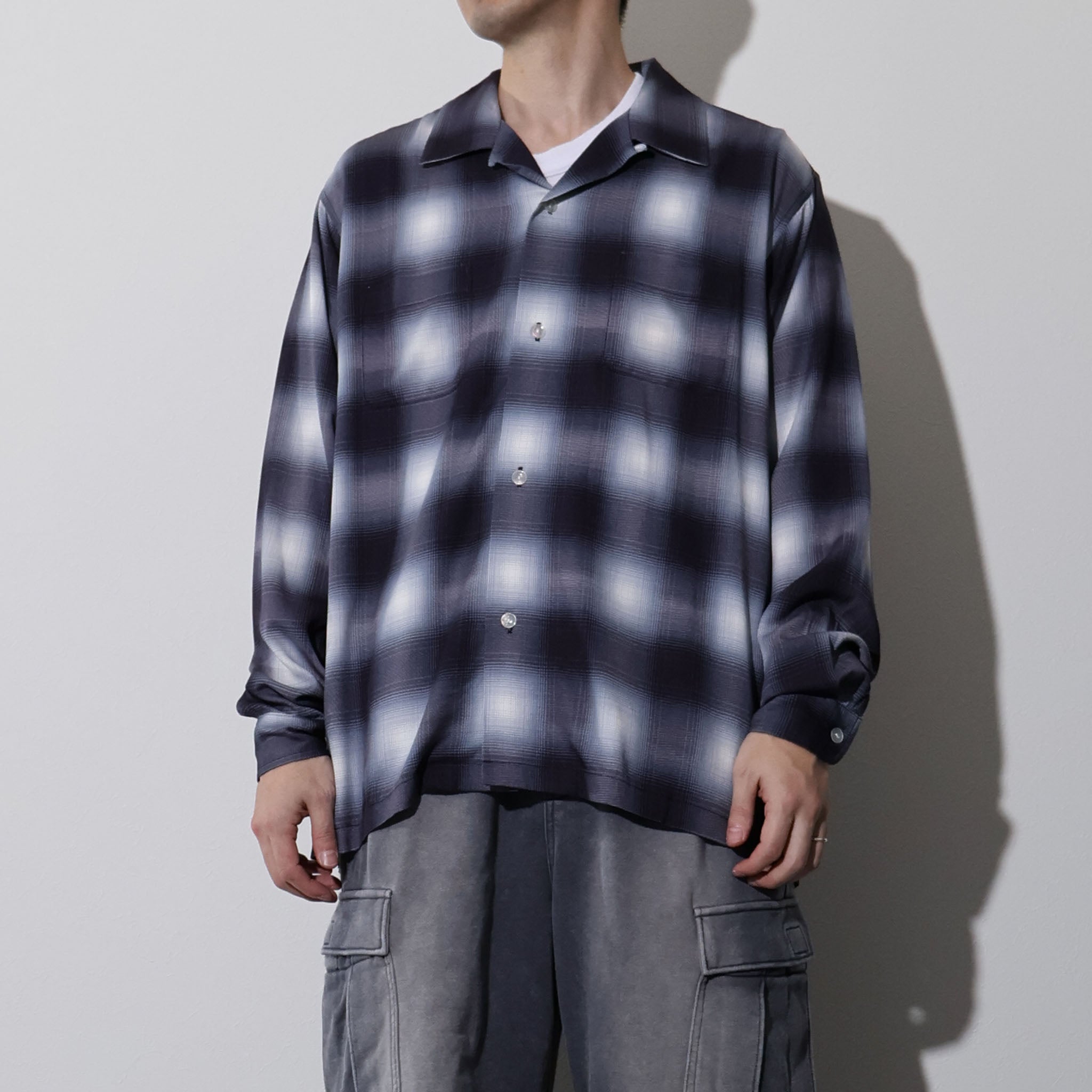 HOUSTON / 41284 OMBRE CHECK L/S SHIRT