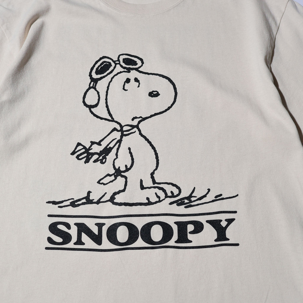PEANUTS / PIGMENT TEE (GOGGLE)