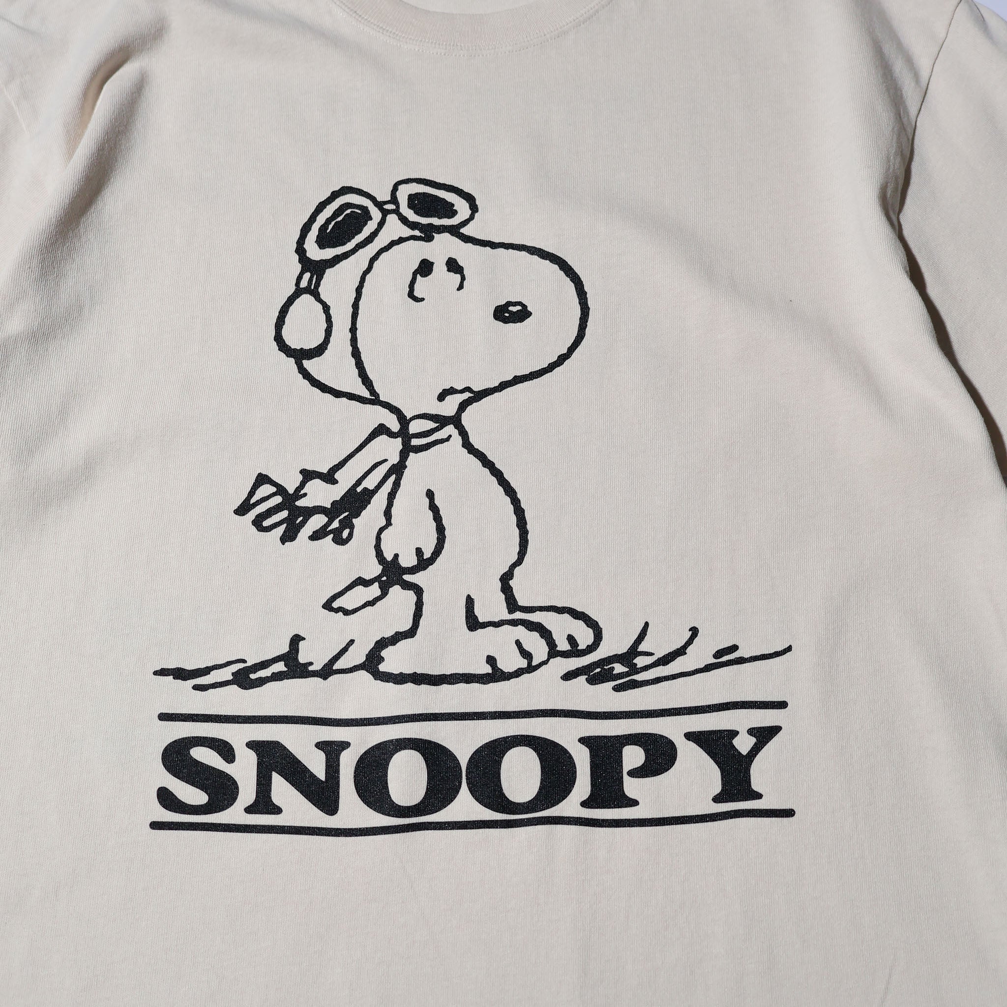PEANUTS / PIGMENT TEE (GOGGLE)