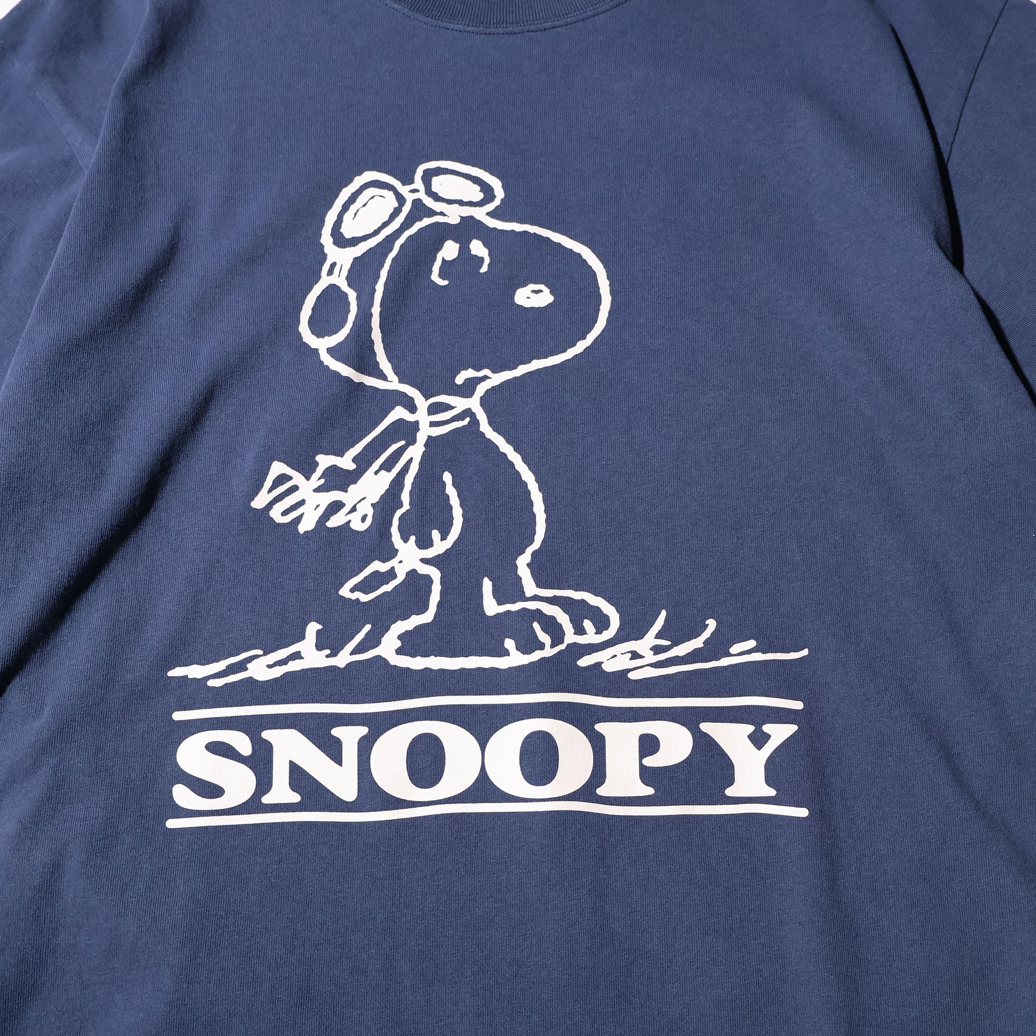 PEANUTS / PIGMENT TEE (GOGGLE)